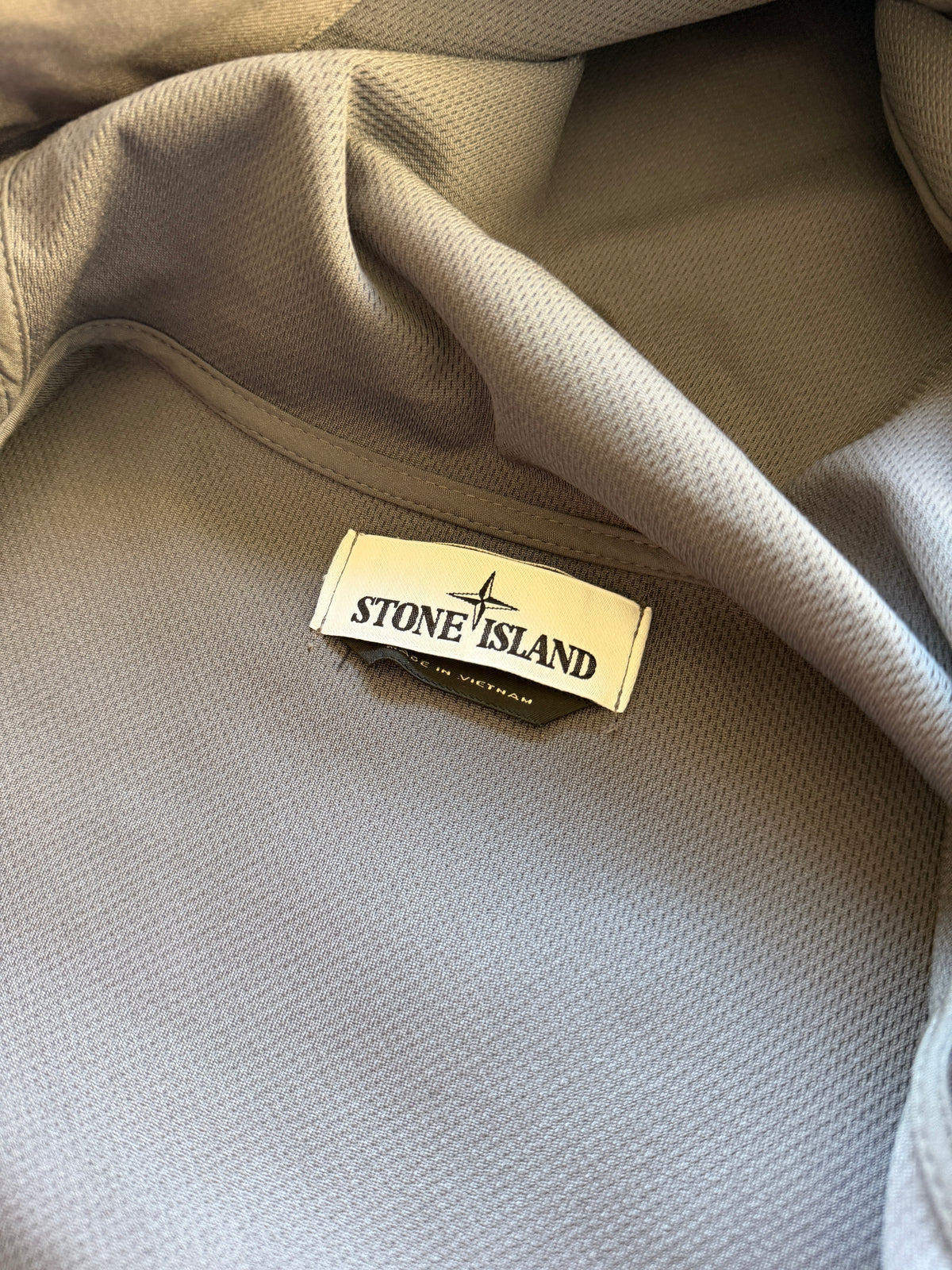Stone Island Soft Shell Jacket Grey