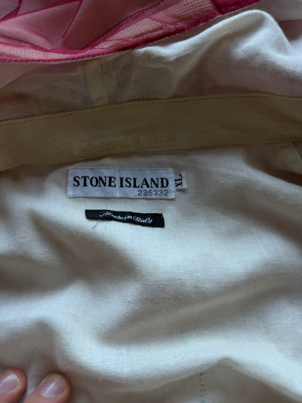 Stone Island SS/2001 Monofilament Mesh Jacket