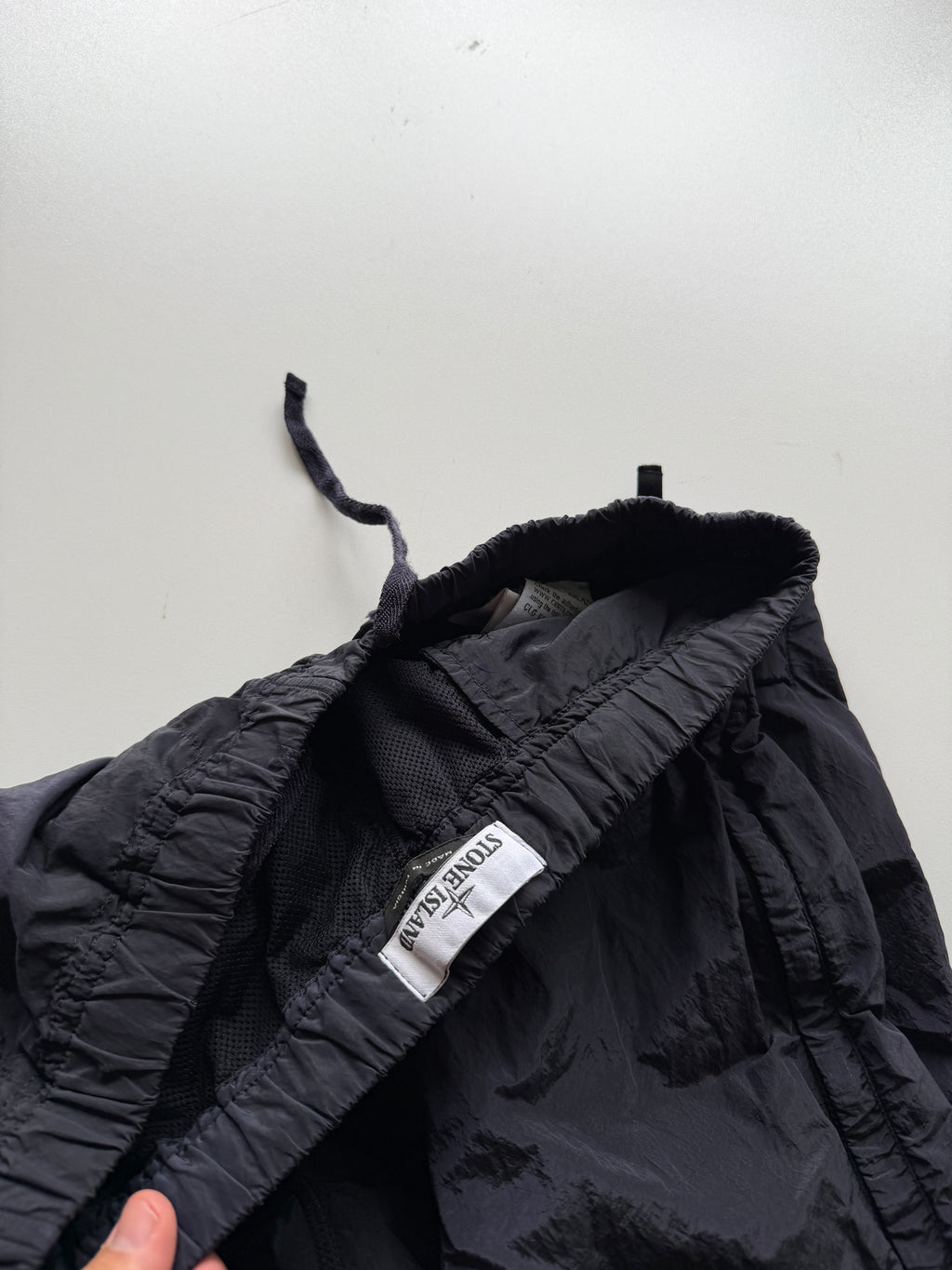 Stone Island Nylon Navy Pants
