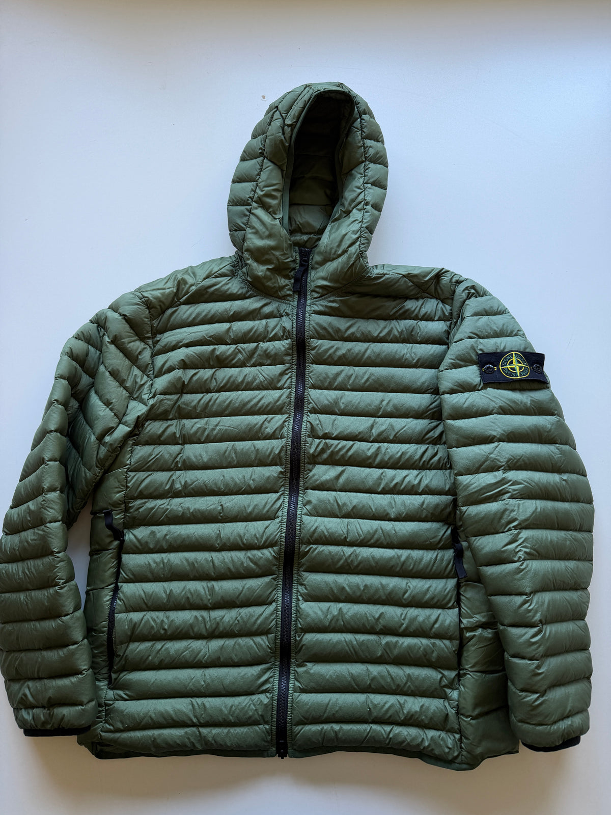 Stone Island Loom Woven Nylon Down Jacket