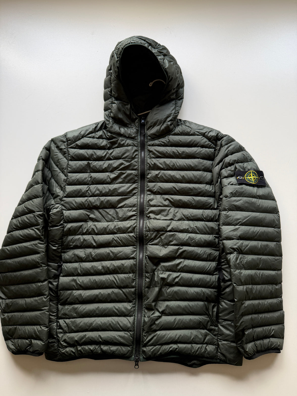 Stone Island Loom Woven Nylon Down Jacket