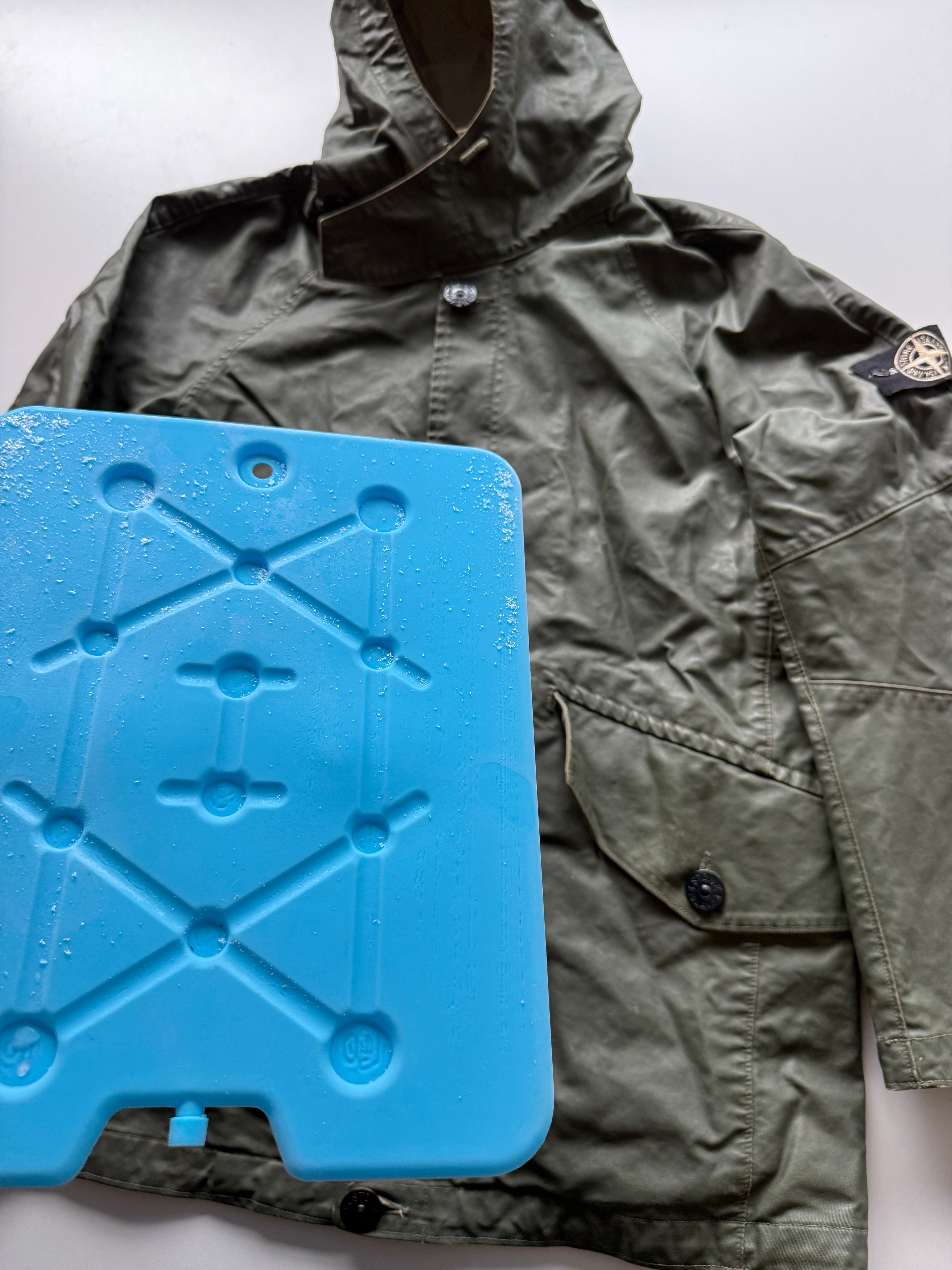 Stone Island 2009 Waxed Ice Jacket