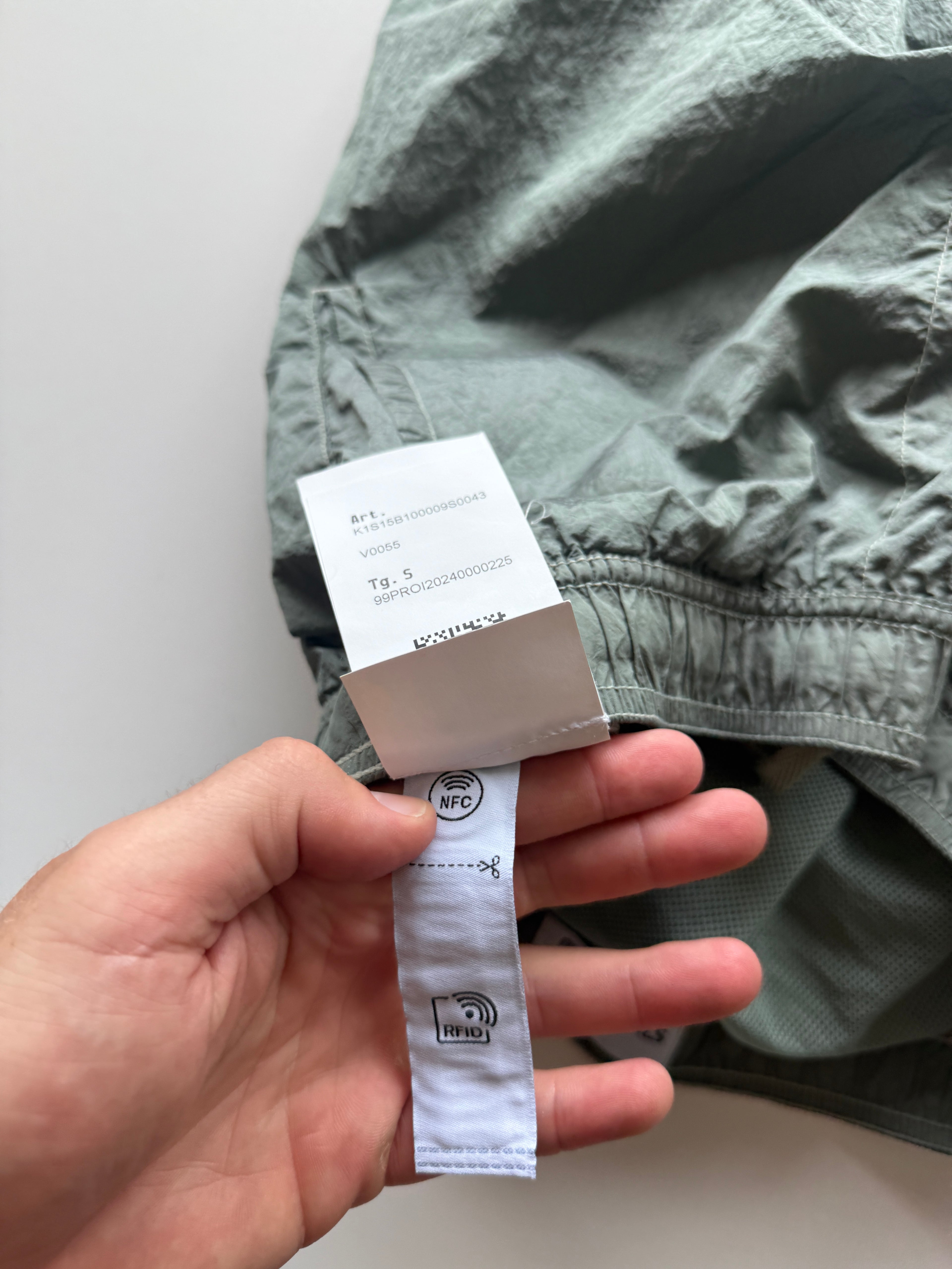 Stone Island Nylon Swimshorts Green