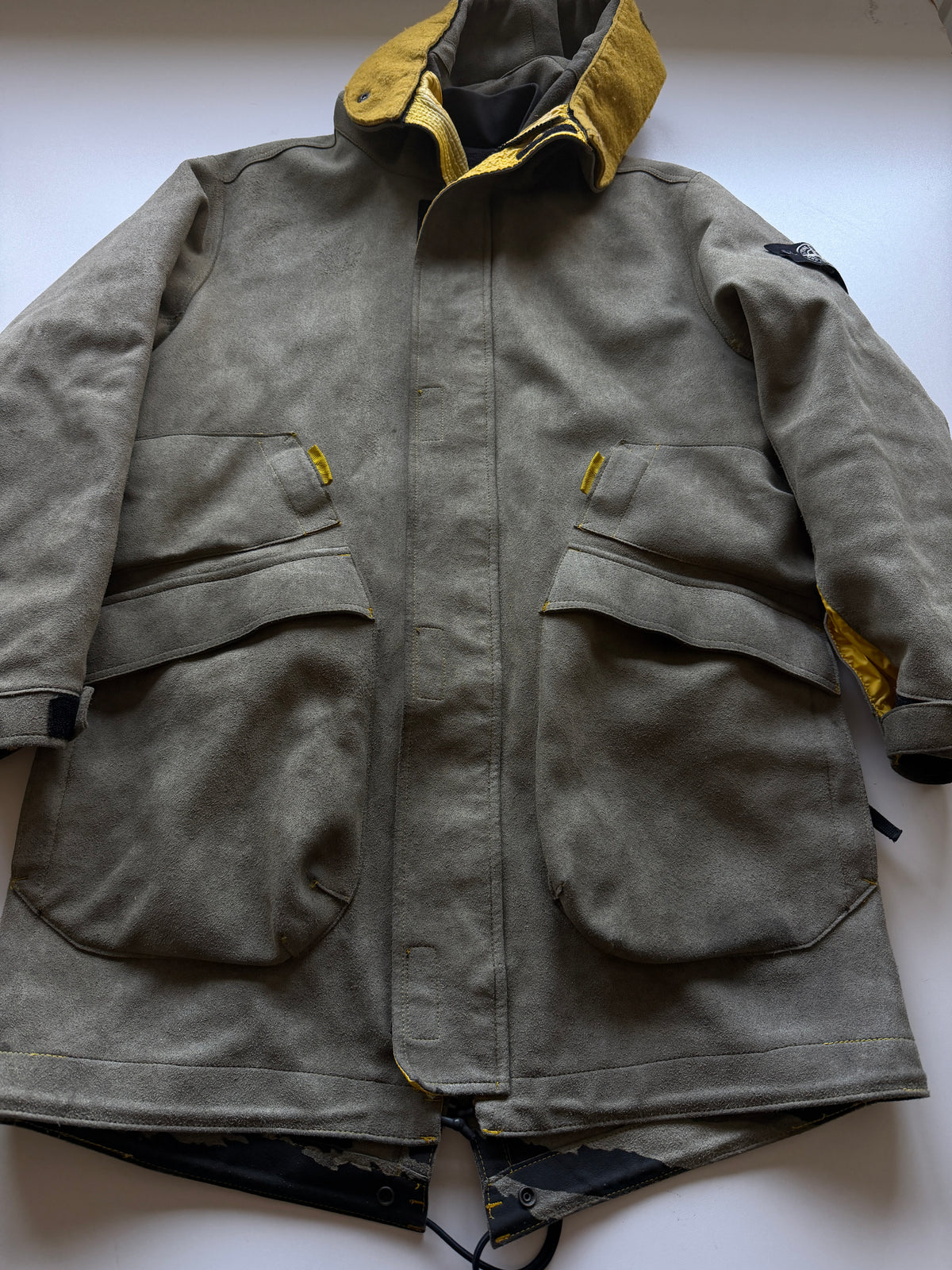 Stone Island Man Made Suede Jacket