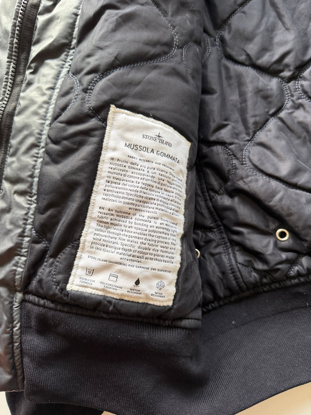 Stone Island Mussola Gommata Jacket