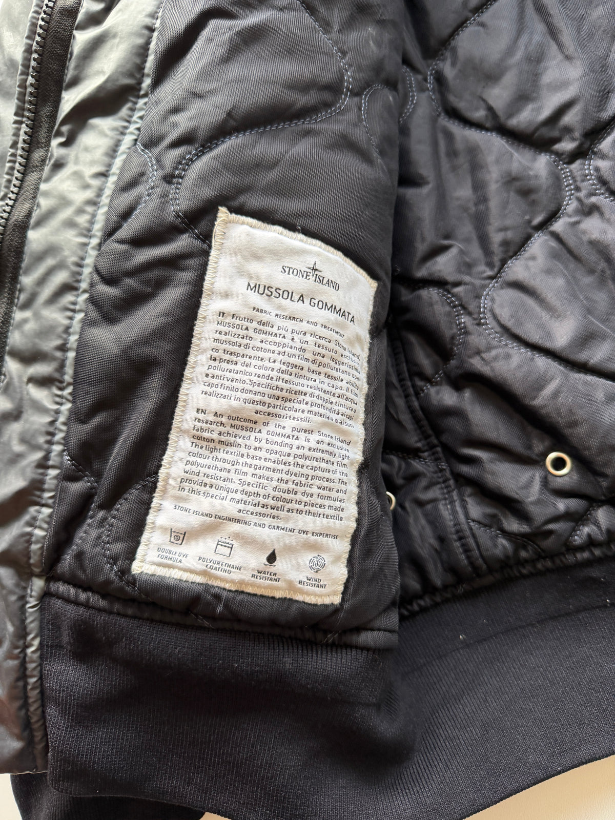 Stone Island Mussola Gommata Jacket