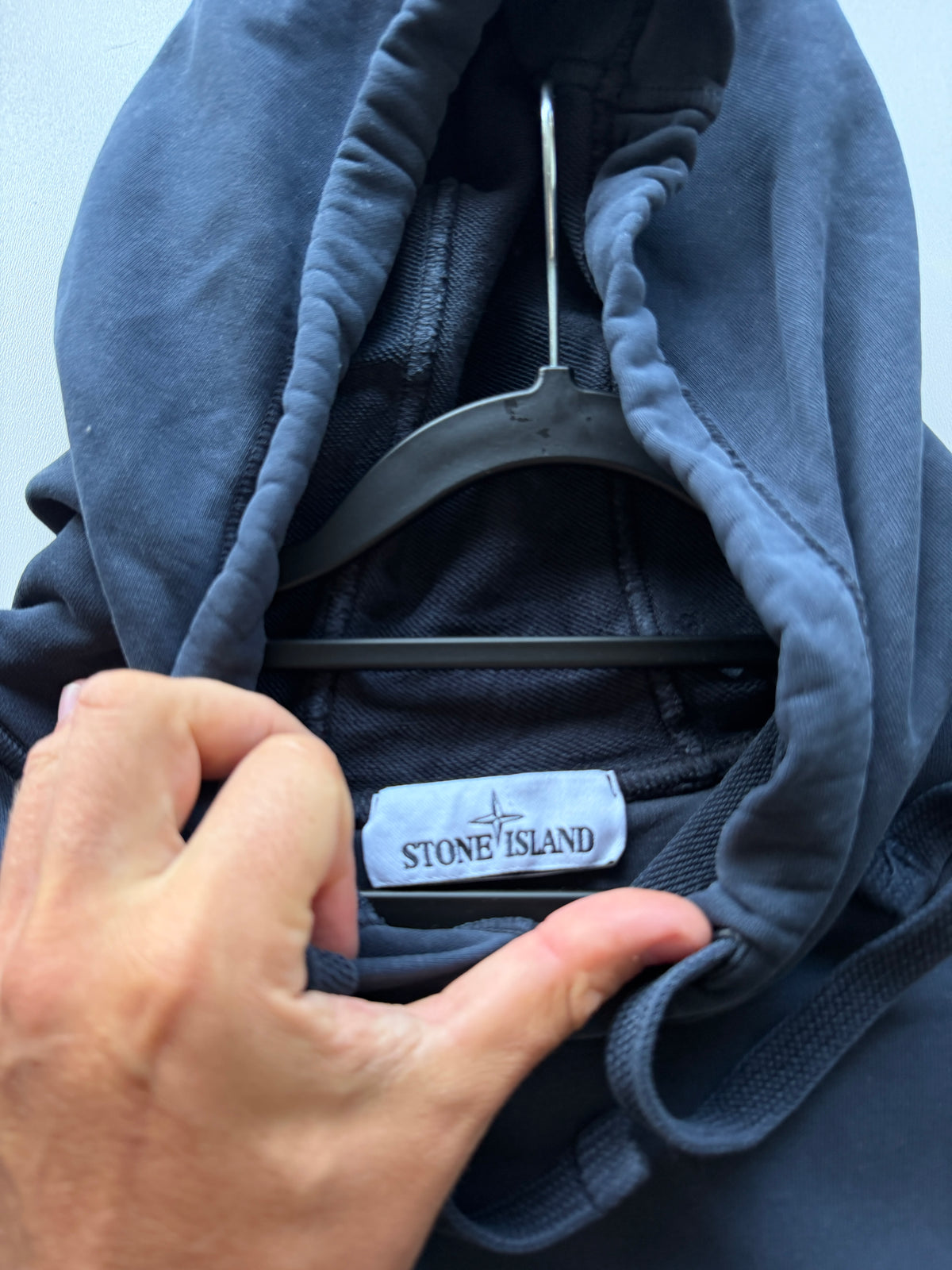 Stone Island Blue Hoodie