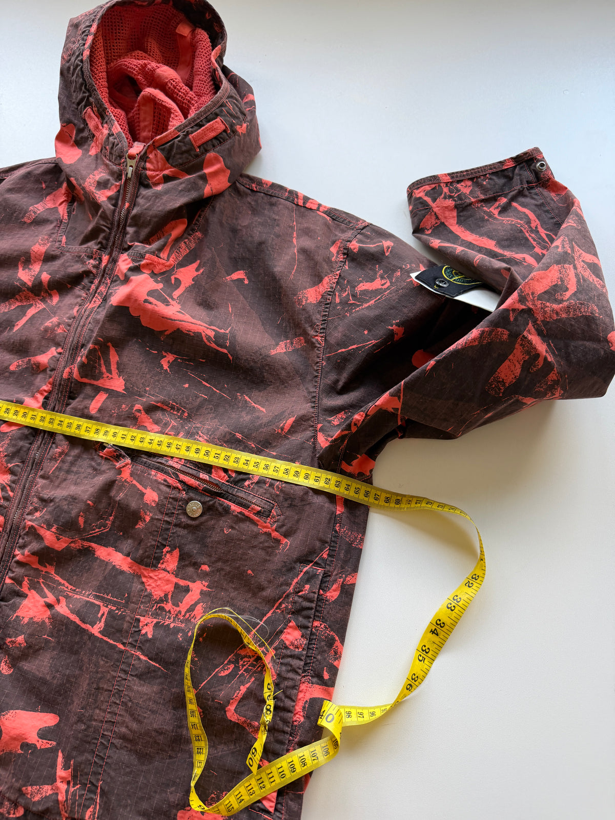Stone Island Scan Camo Ripstop OVD Jacket