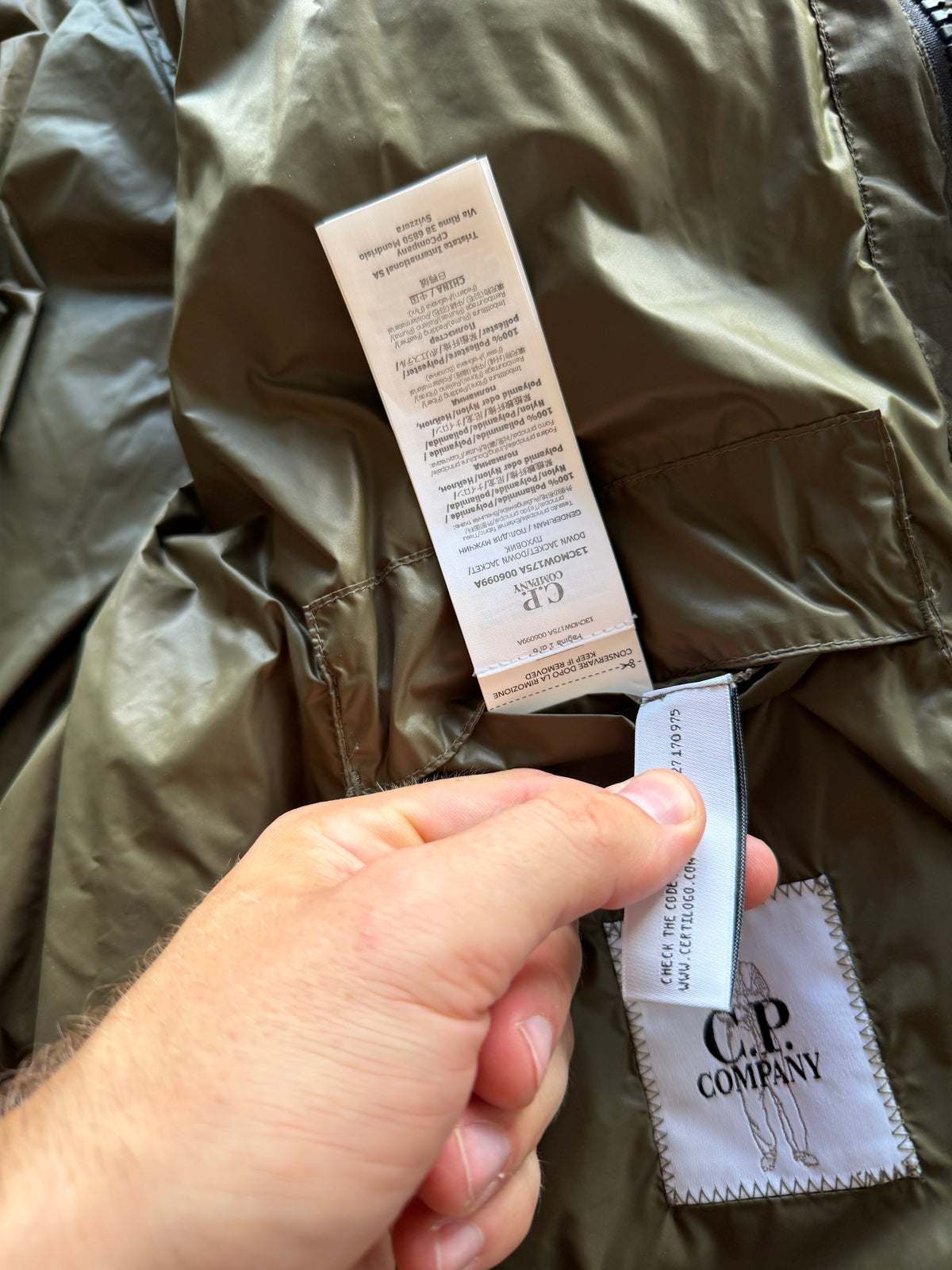 CP Company D D Shell Down Jacket