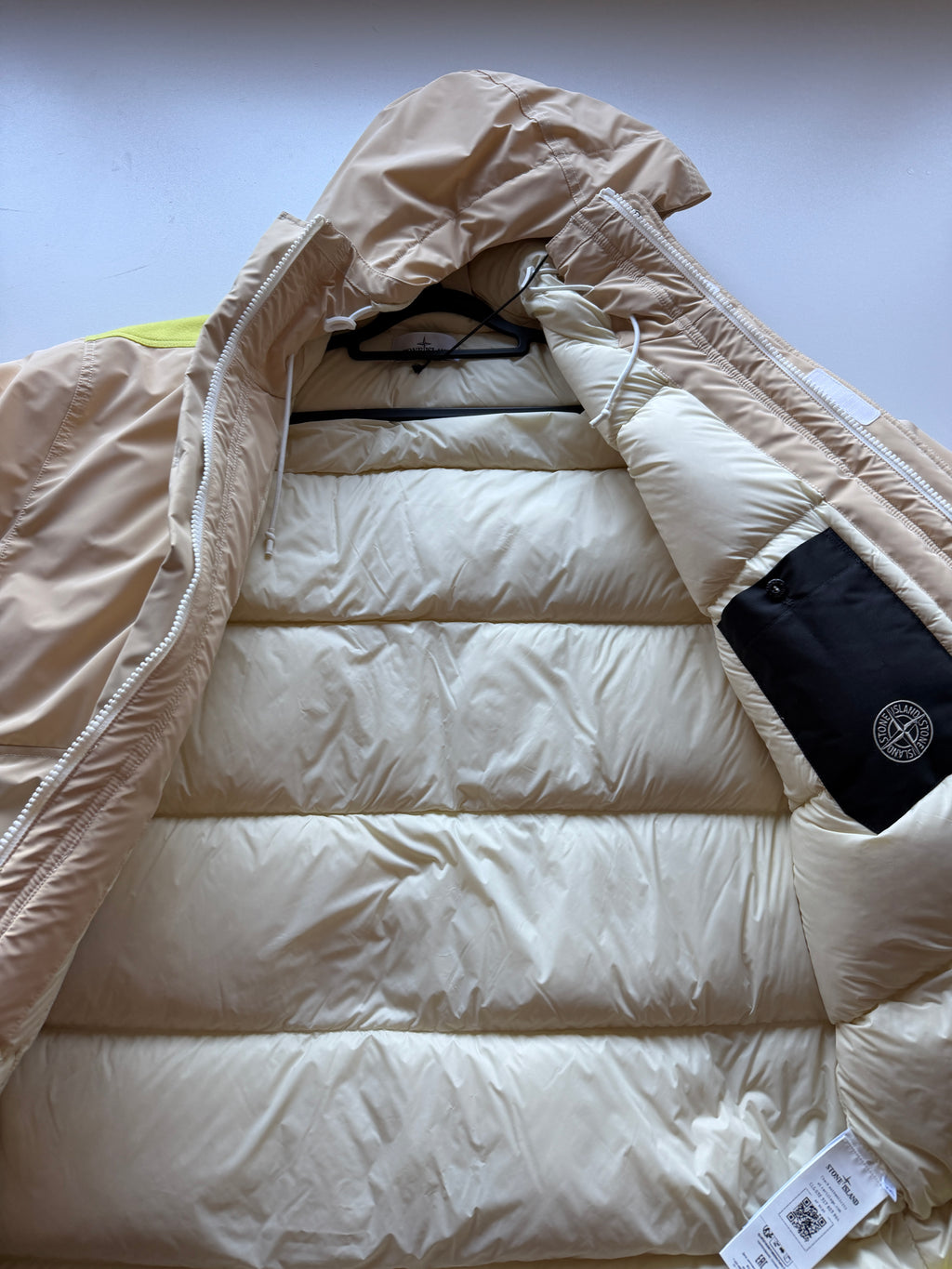 Stone Island Panno Resinato Reflective Down Marina Jacket