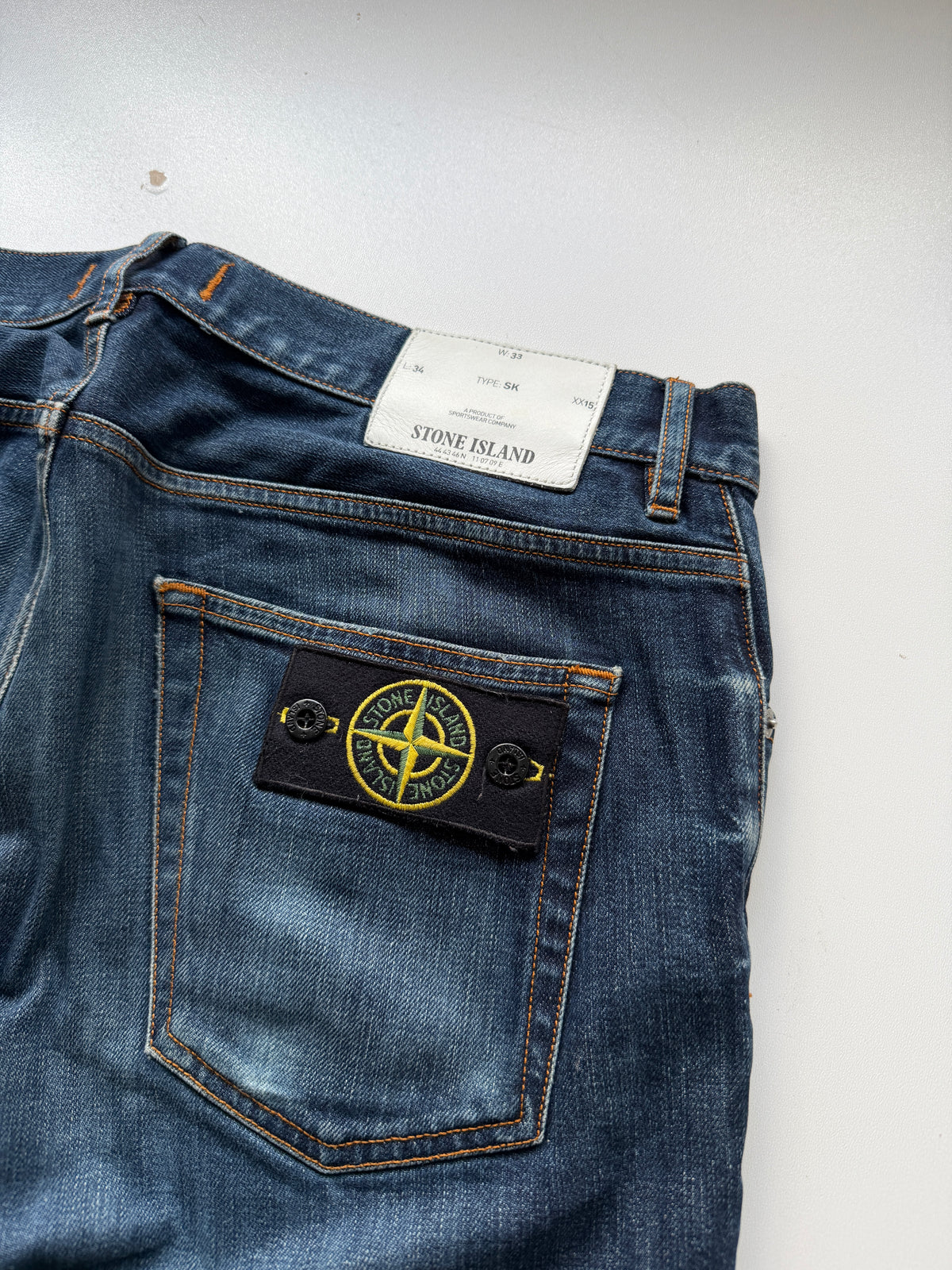 Stone Island Denim Pants