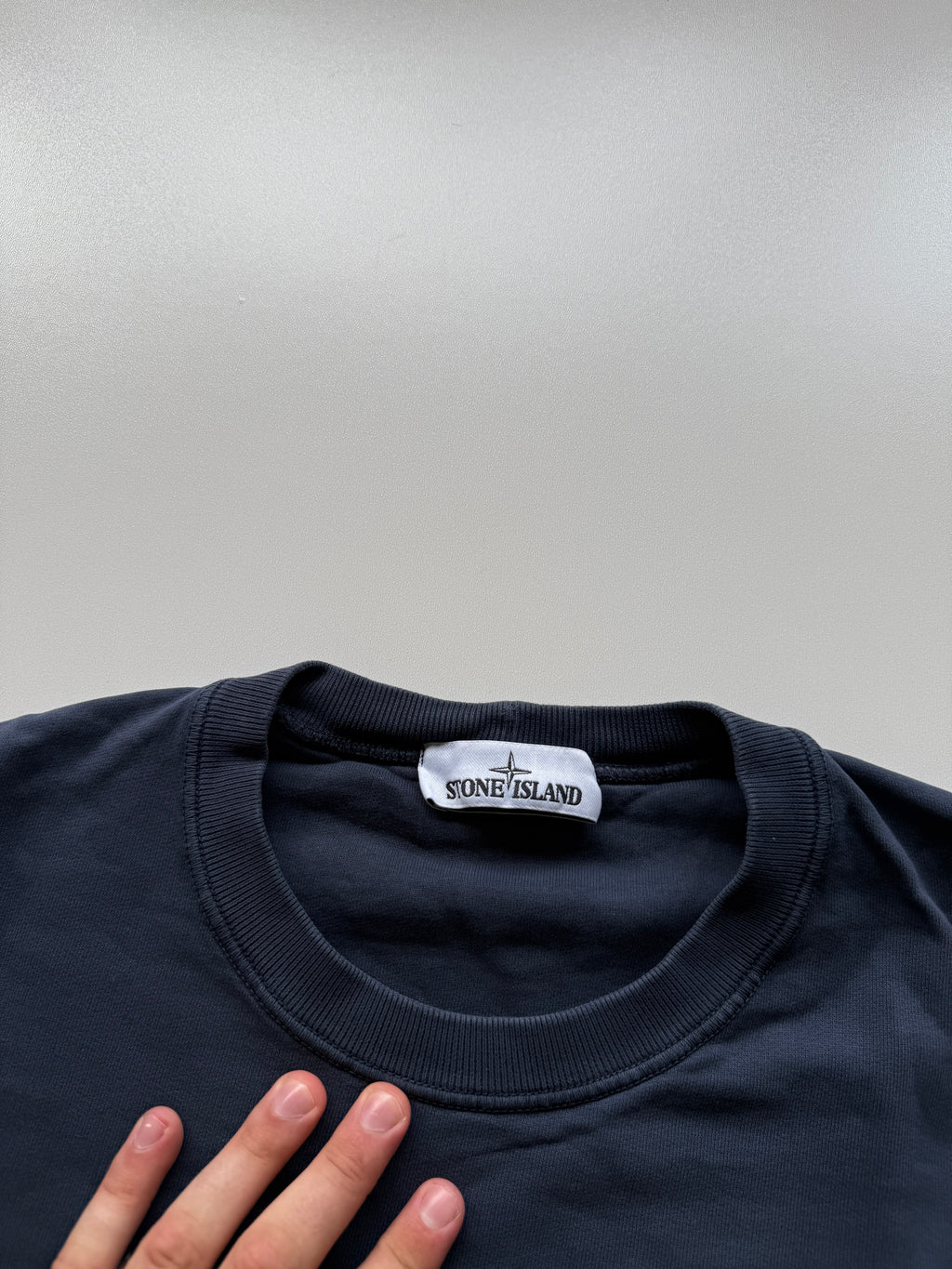 Stone Island Navy Sweater