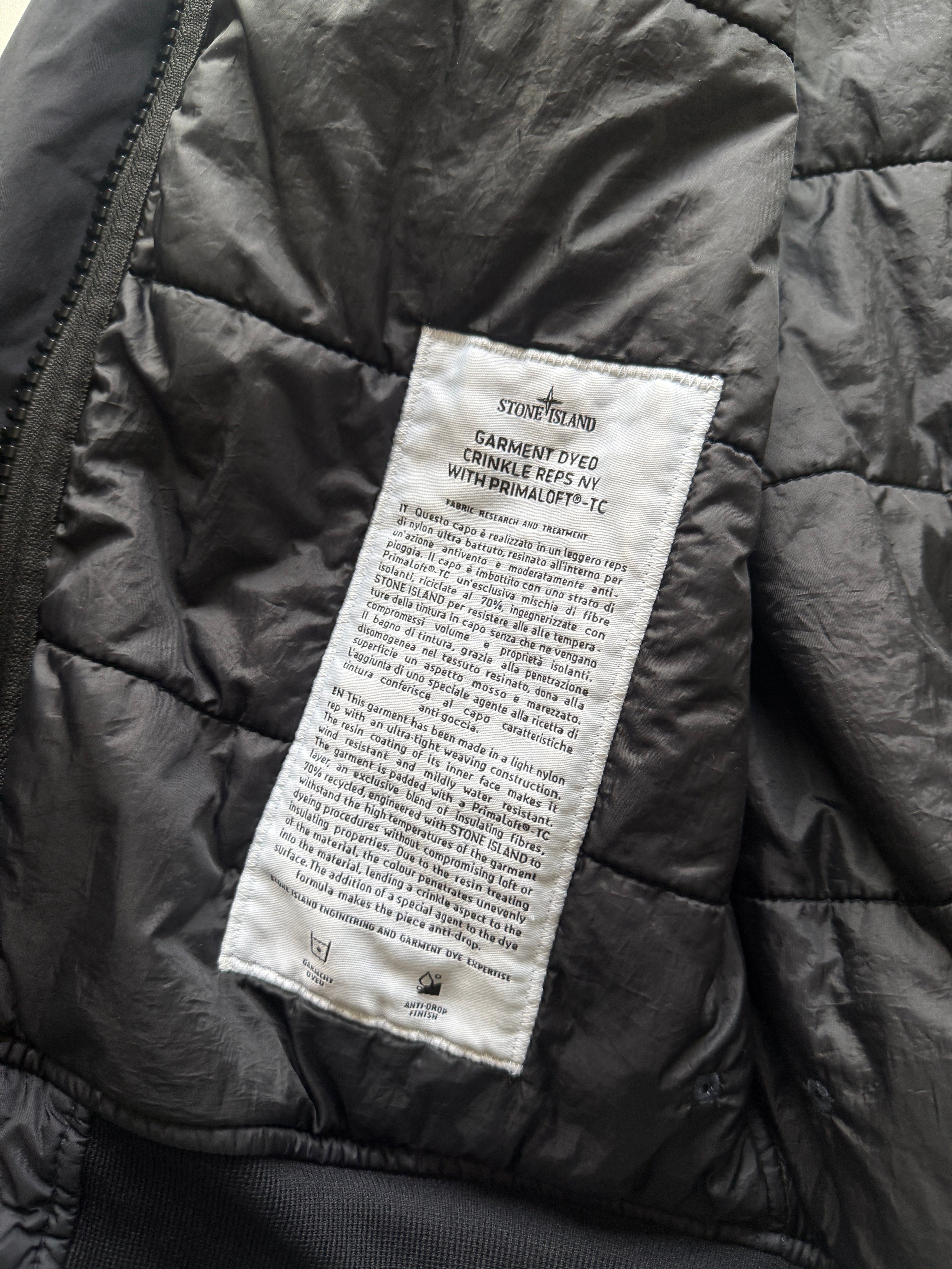 Stone Island Garment Dyed Primaloft Jacket