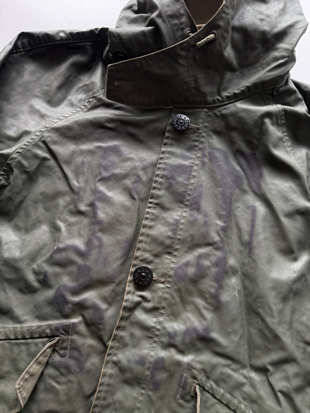 Stone Island 2009 Waxed Ice Jacket