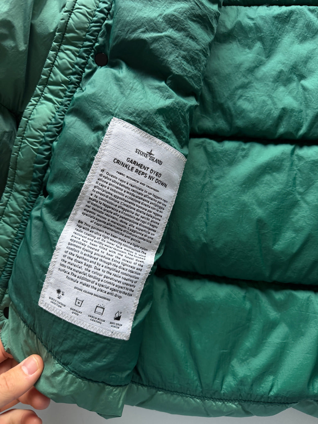 Stone Island Garment Dyed Jacket