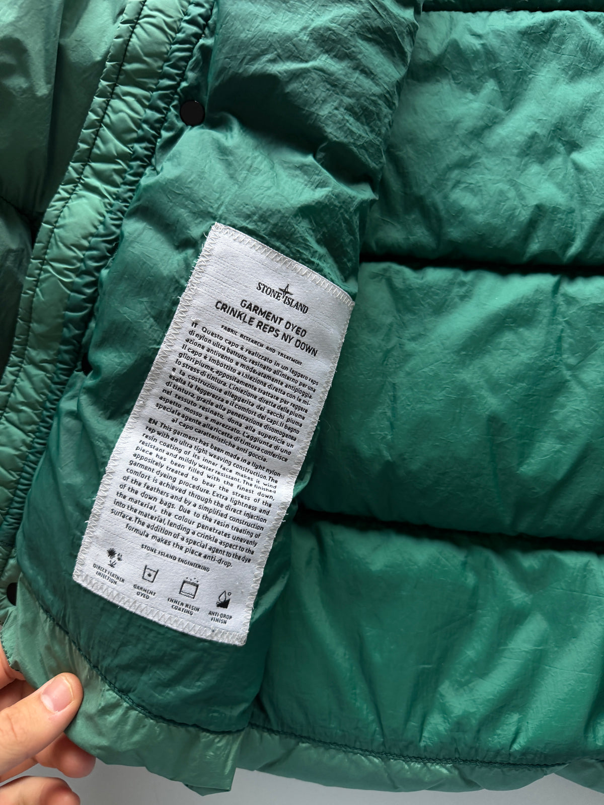 Stone Island Garment Dyed Jacket