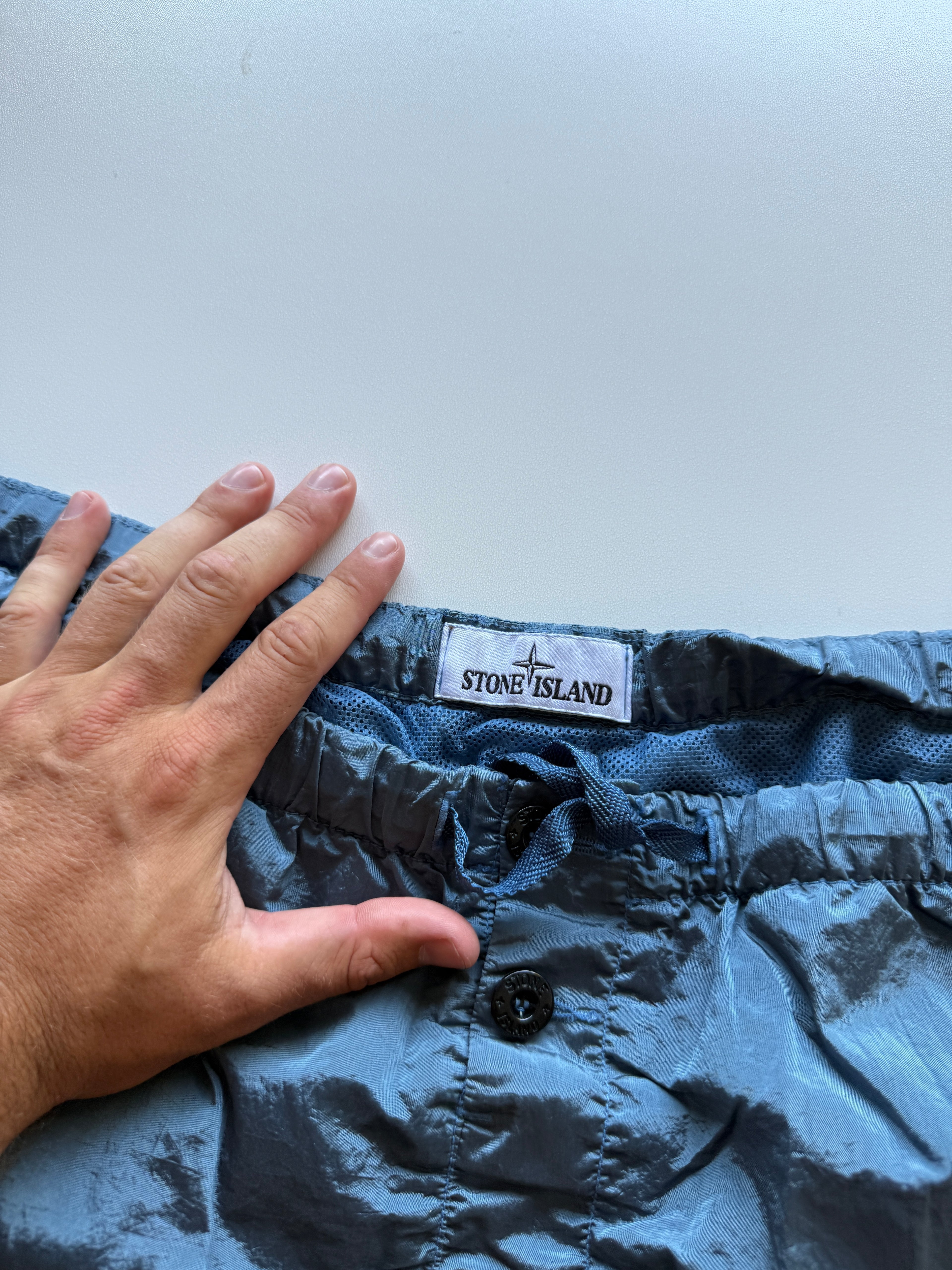 Stone Island Nylon Swimshorts Blue