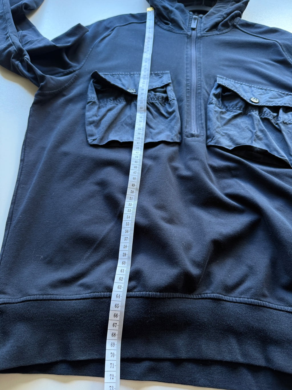 Stone Island Ghost Half Zip Hoodie