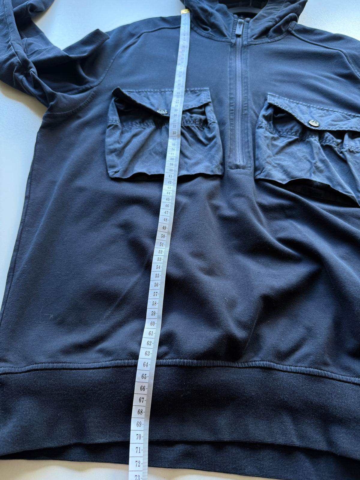 Stone Island Ghost Half Zip Hoodie