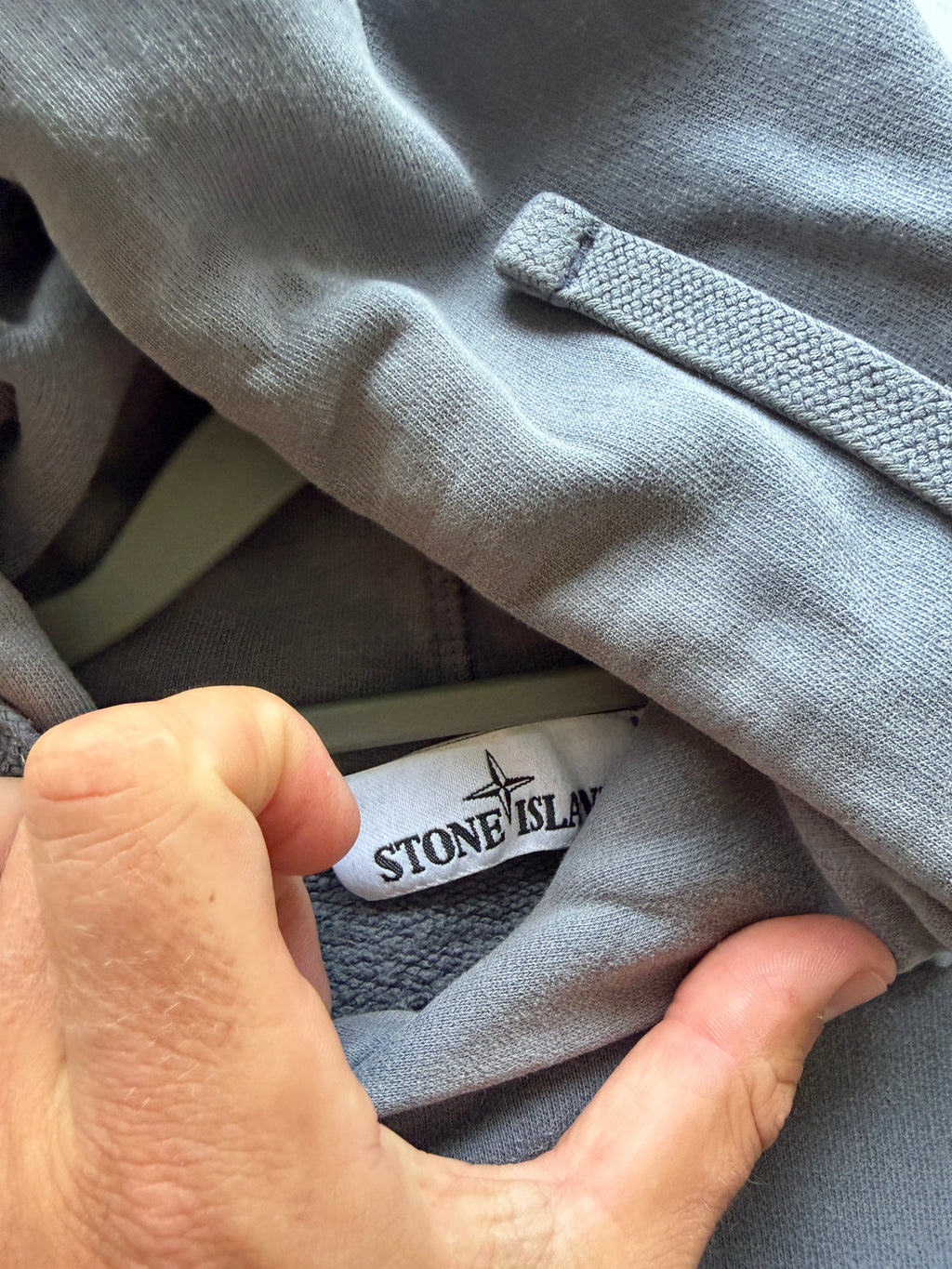 Stone Island Grey Hoodie