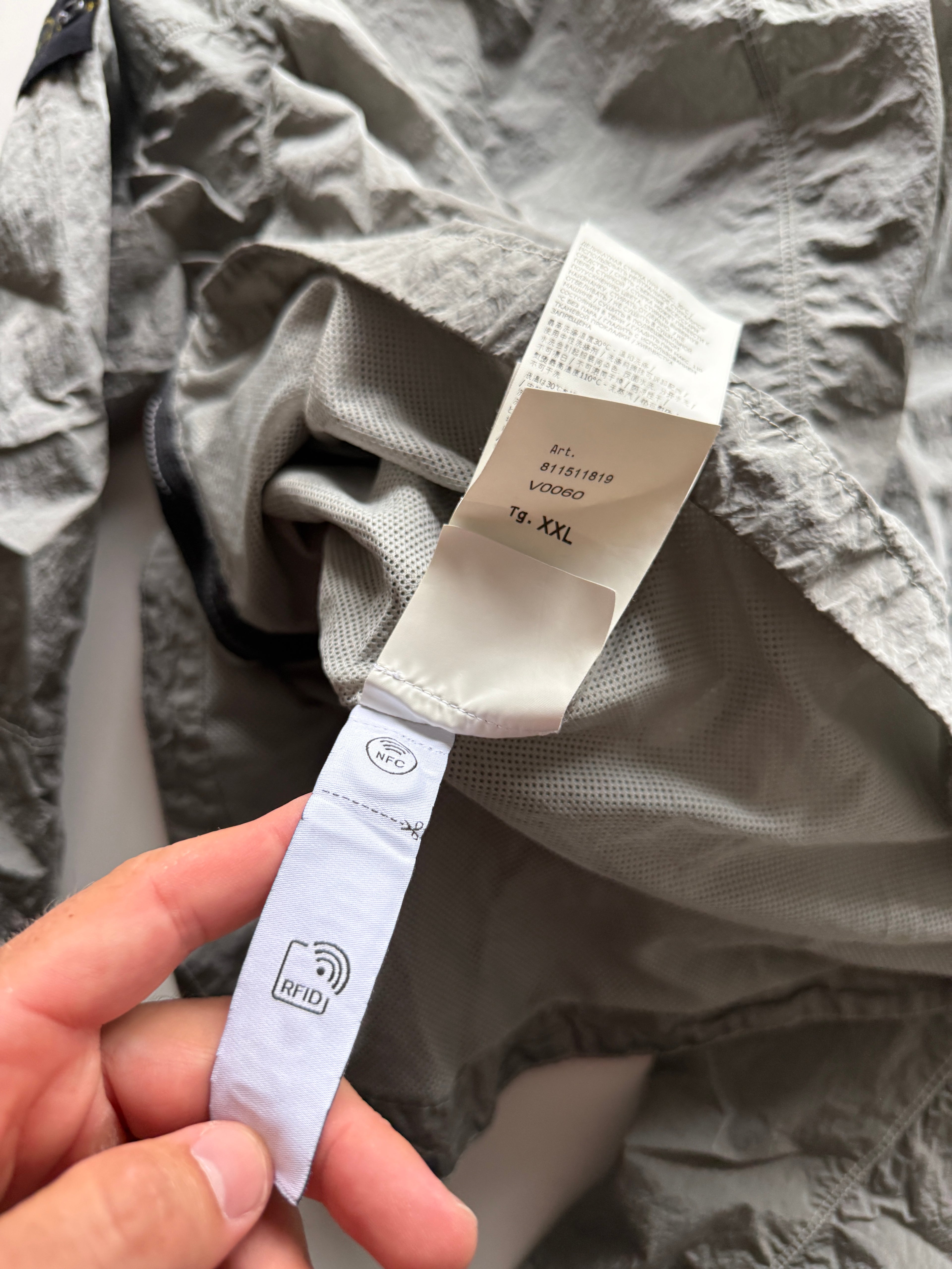 Stone Island Nylon Metal overshirt Grey