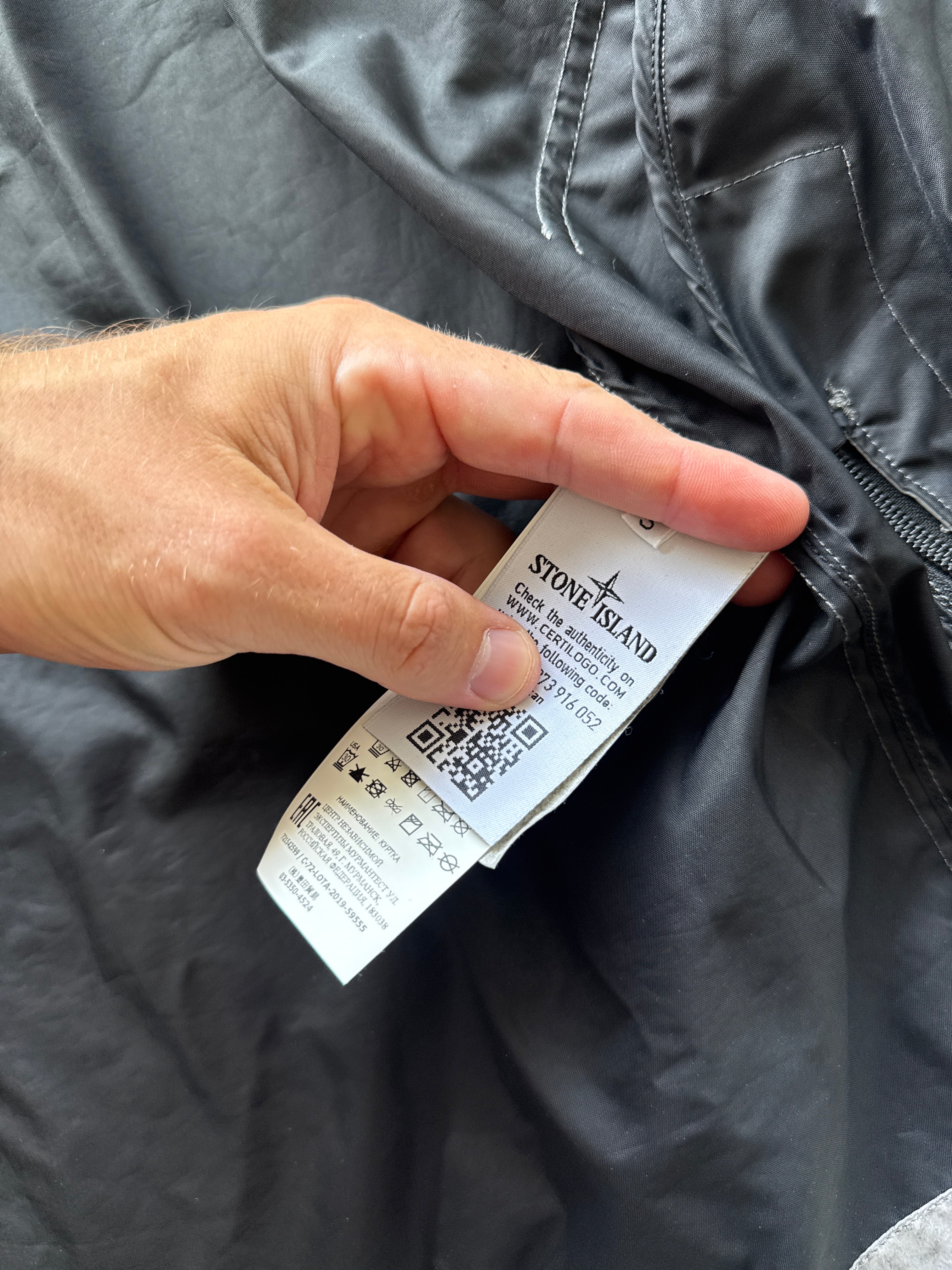 Stone Island Dust Colour Plated Reflective Jacket