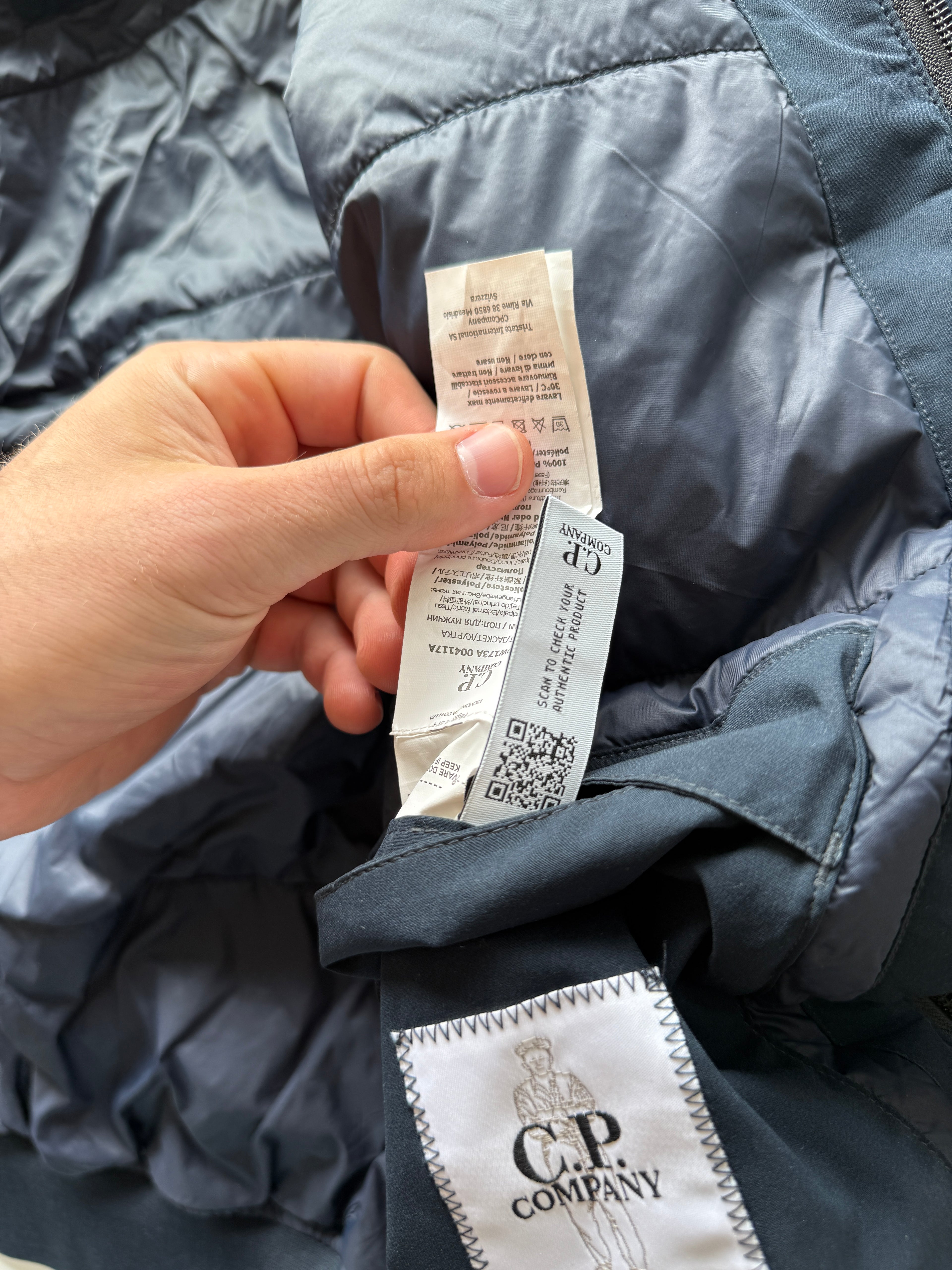 CP Company Pro Tek Jacket Navy