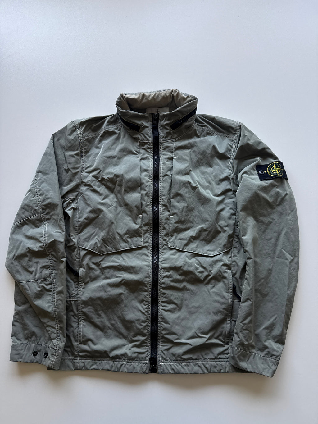 Stone Island Nylon Metal Flock Jacket