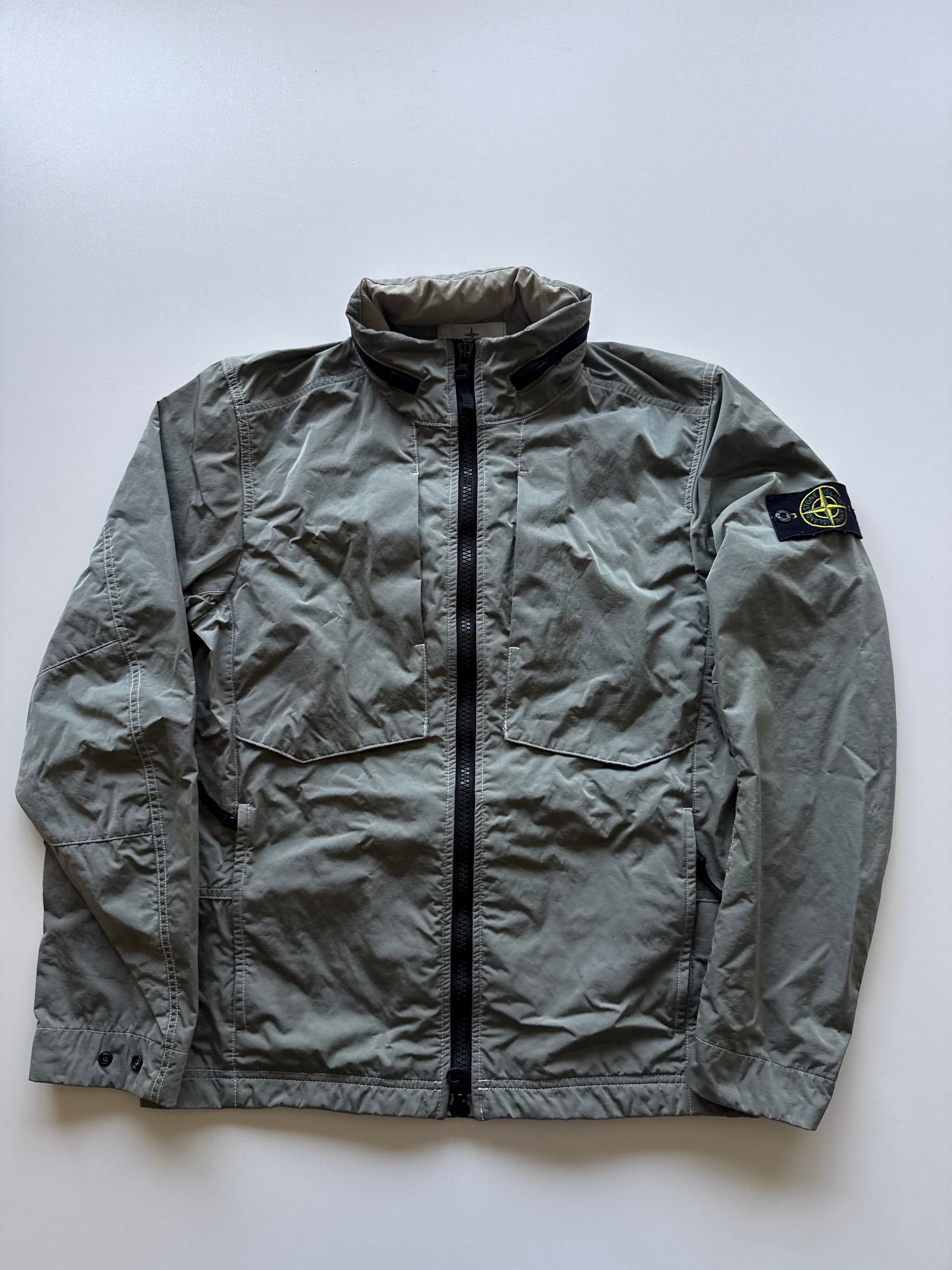 Stone Island Nylon Metal Flock Jacket
