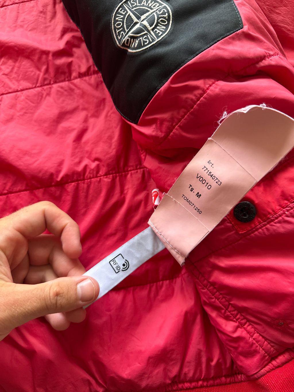 Stone Island Garment dyed primaloft Jacket