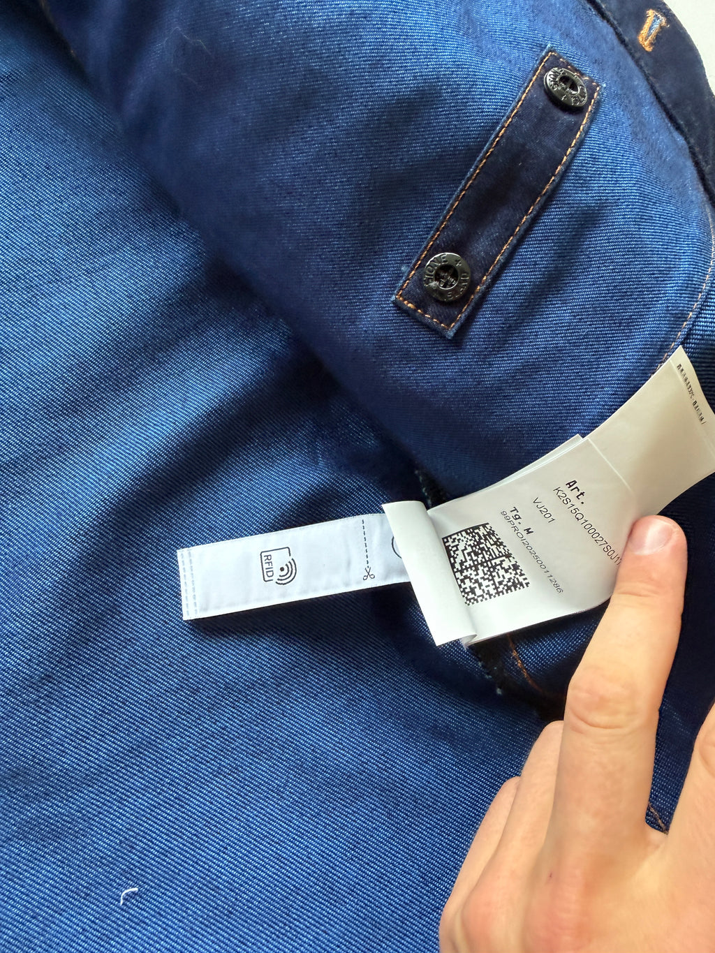 Stone Island Indigo Denim Jacket