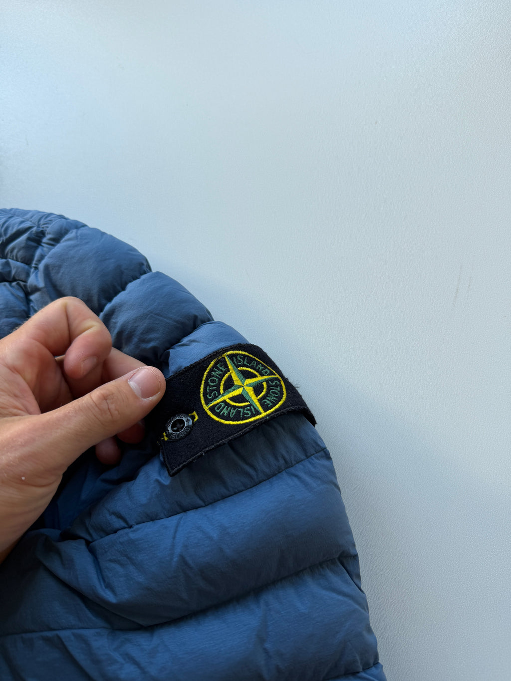 Stone Island Loom Woven Nylon Down Jacket