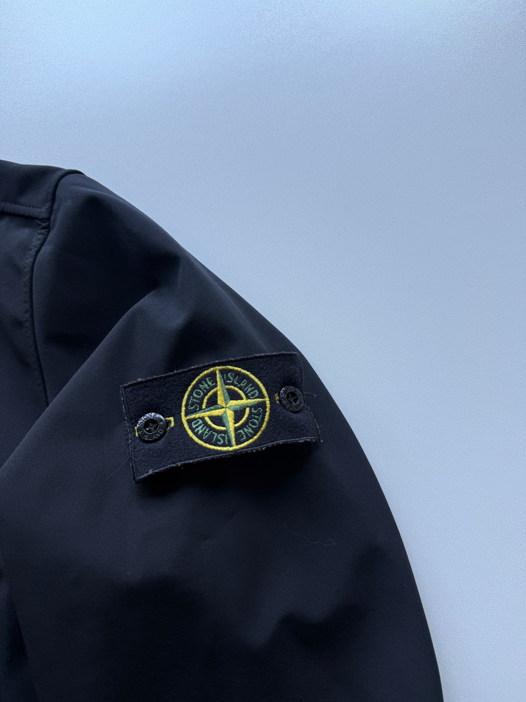 Stone Island Soft Shell Jacket Black
