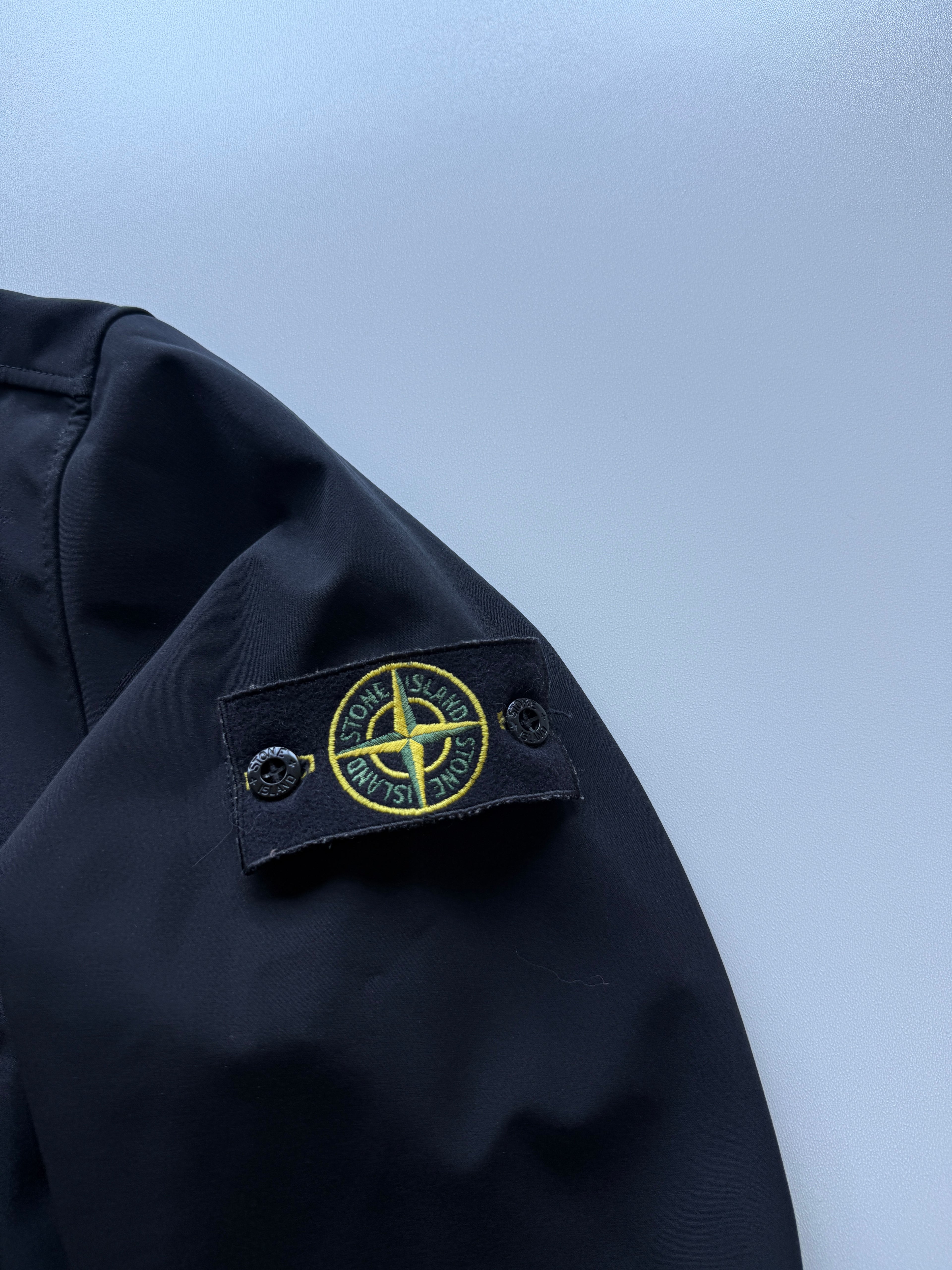 Stone Island Soft Shell Jacket Black
