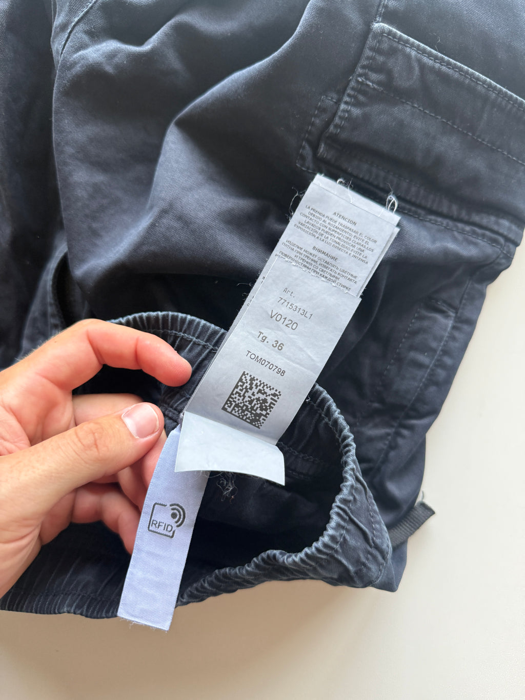 Stone Island Cargo Pants Navy