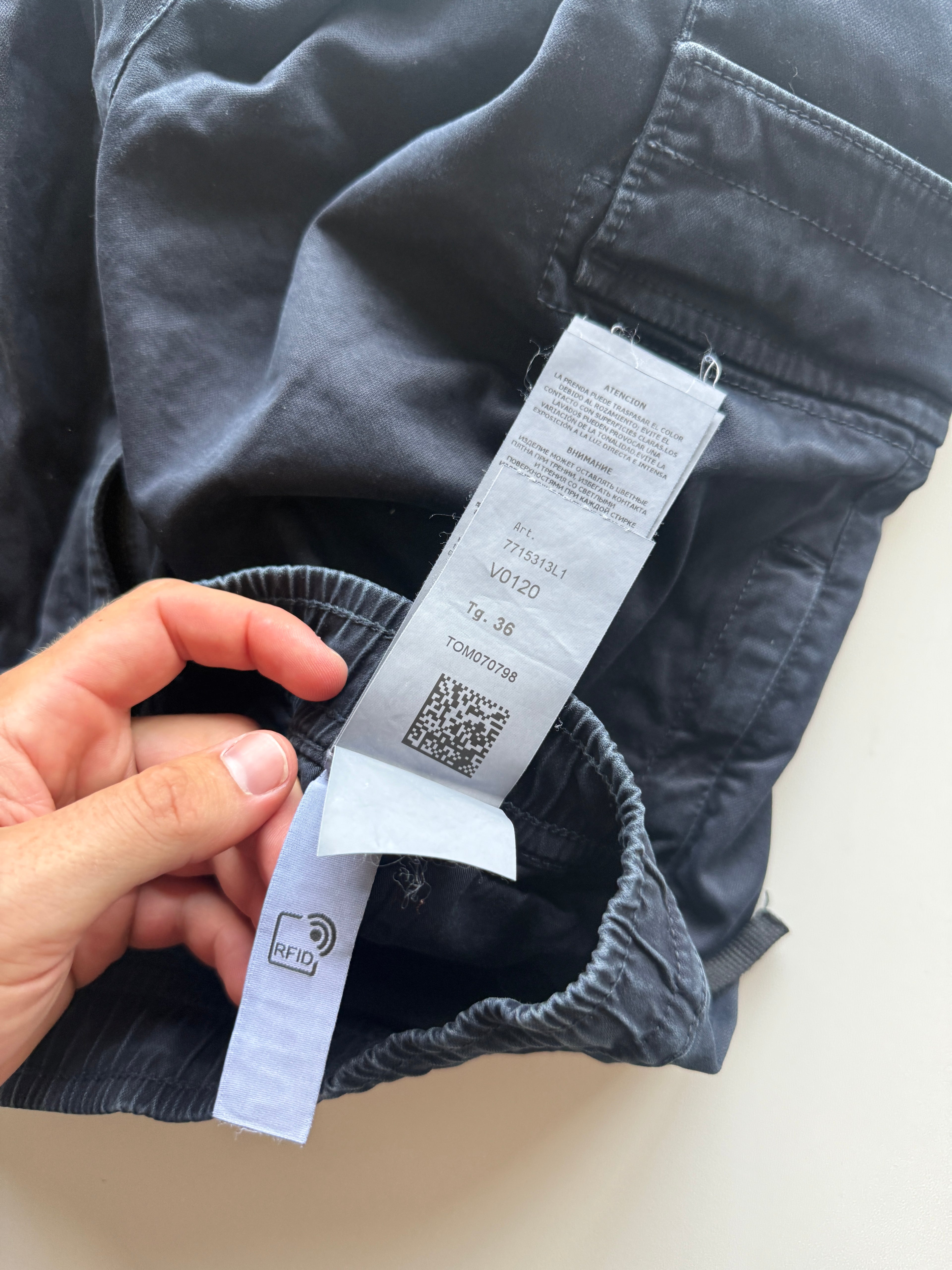 Stone Island Cargo Pants Navy