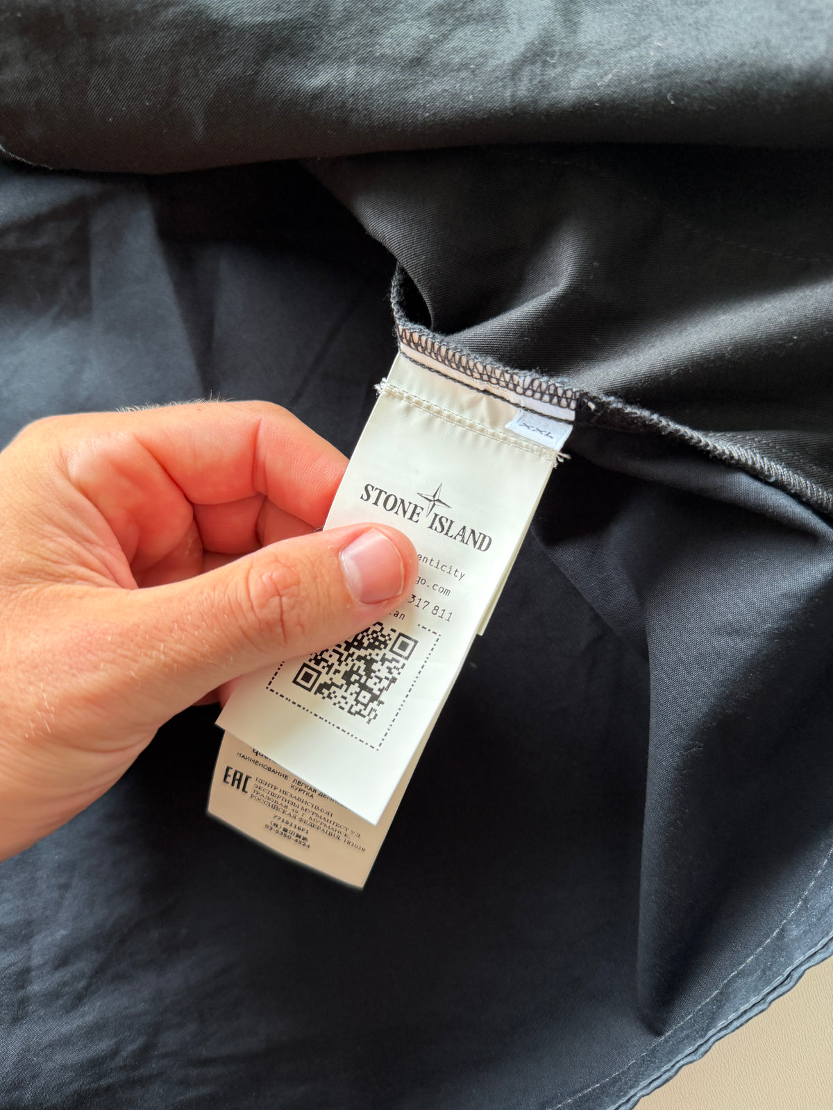 Stone Island Navy Ghost Overshirt