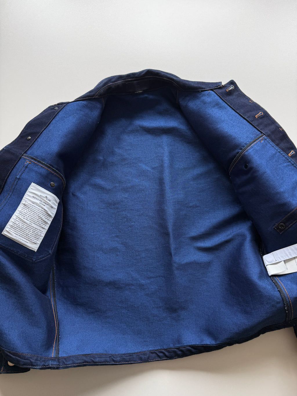 Stone Island Indigo Denim Jacket