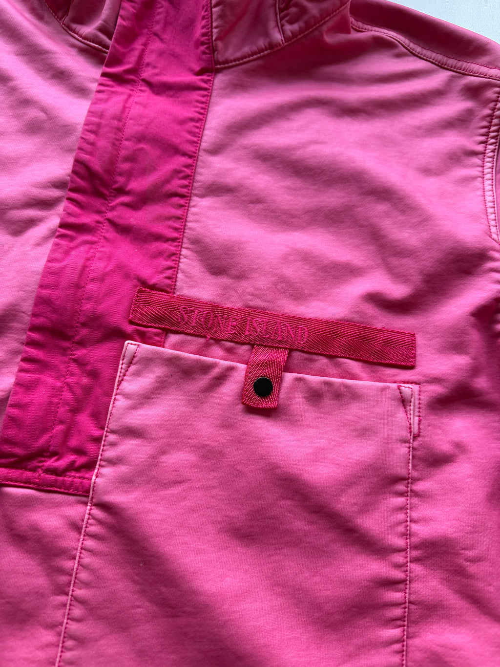 Stone Island Felpa Diagonale Gommata