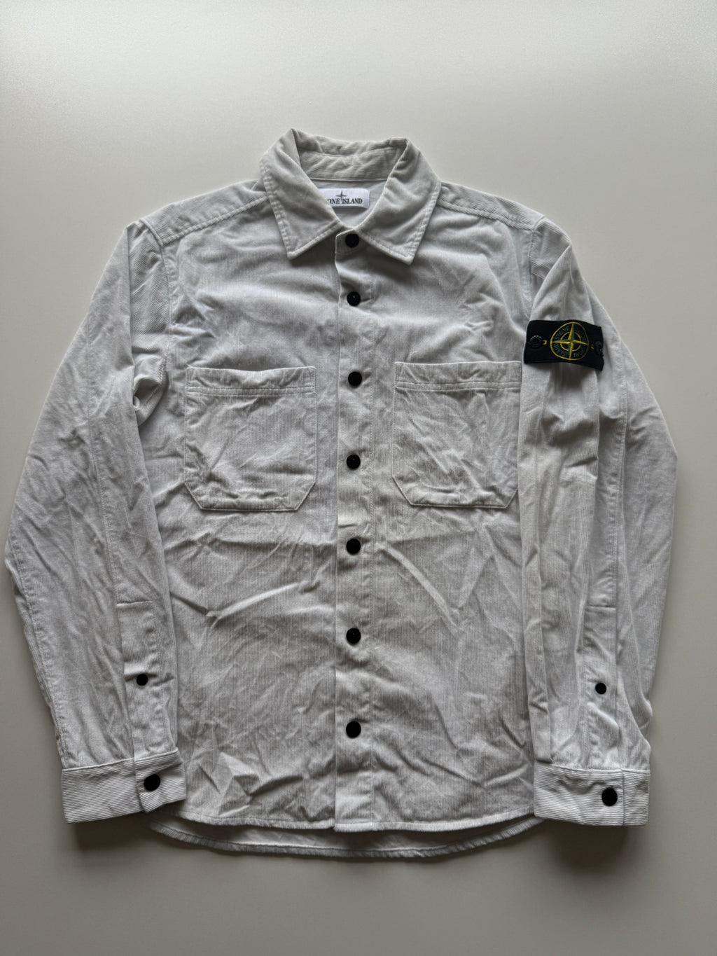 Stone Island Overshirt White