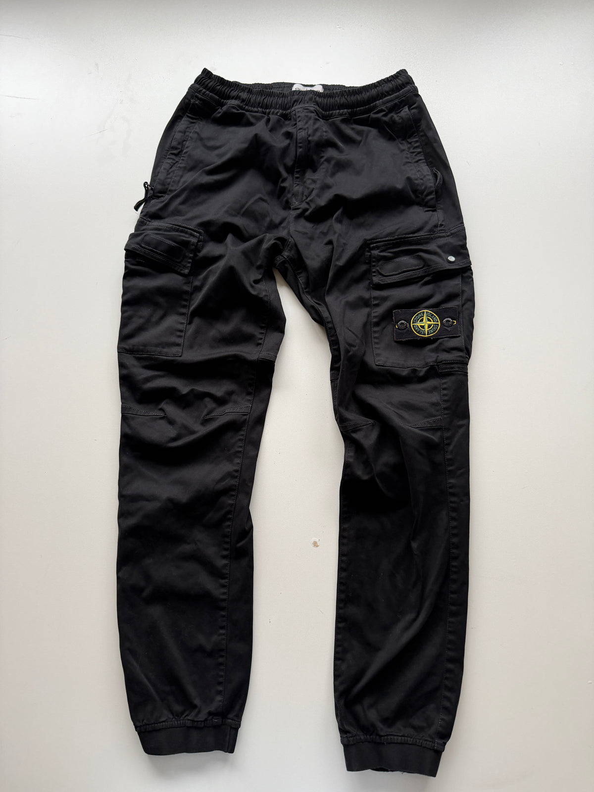 Stone Island Cargo Pants Black
