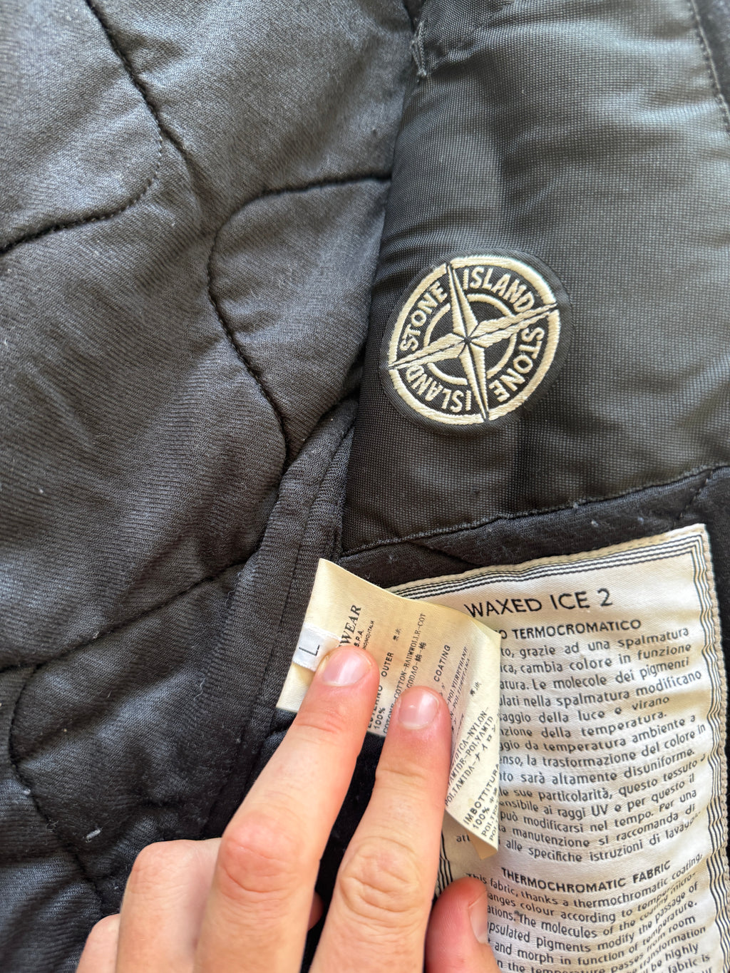 Stone Island Waxed Ice 2 Jacket