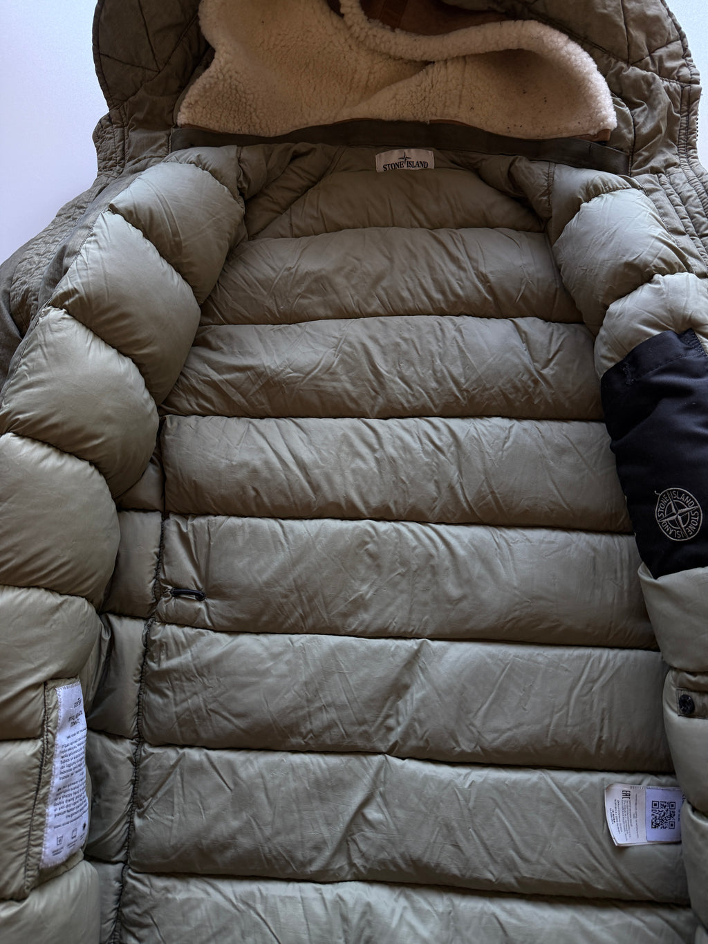 Stone Island Resinata Down Jacket