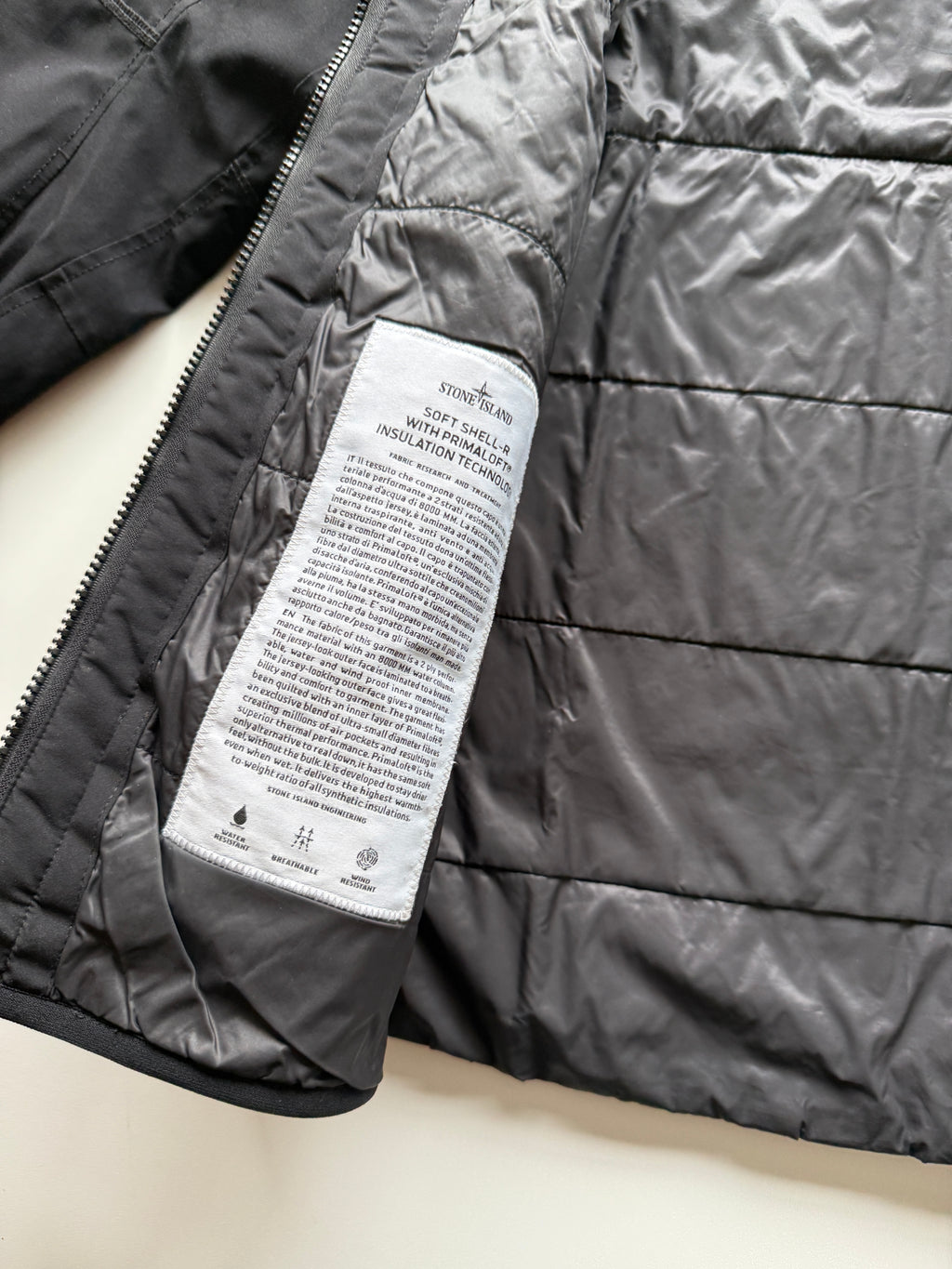 Stone Island Soft Shell Primaloft Jacket
