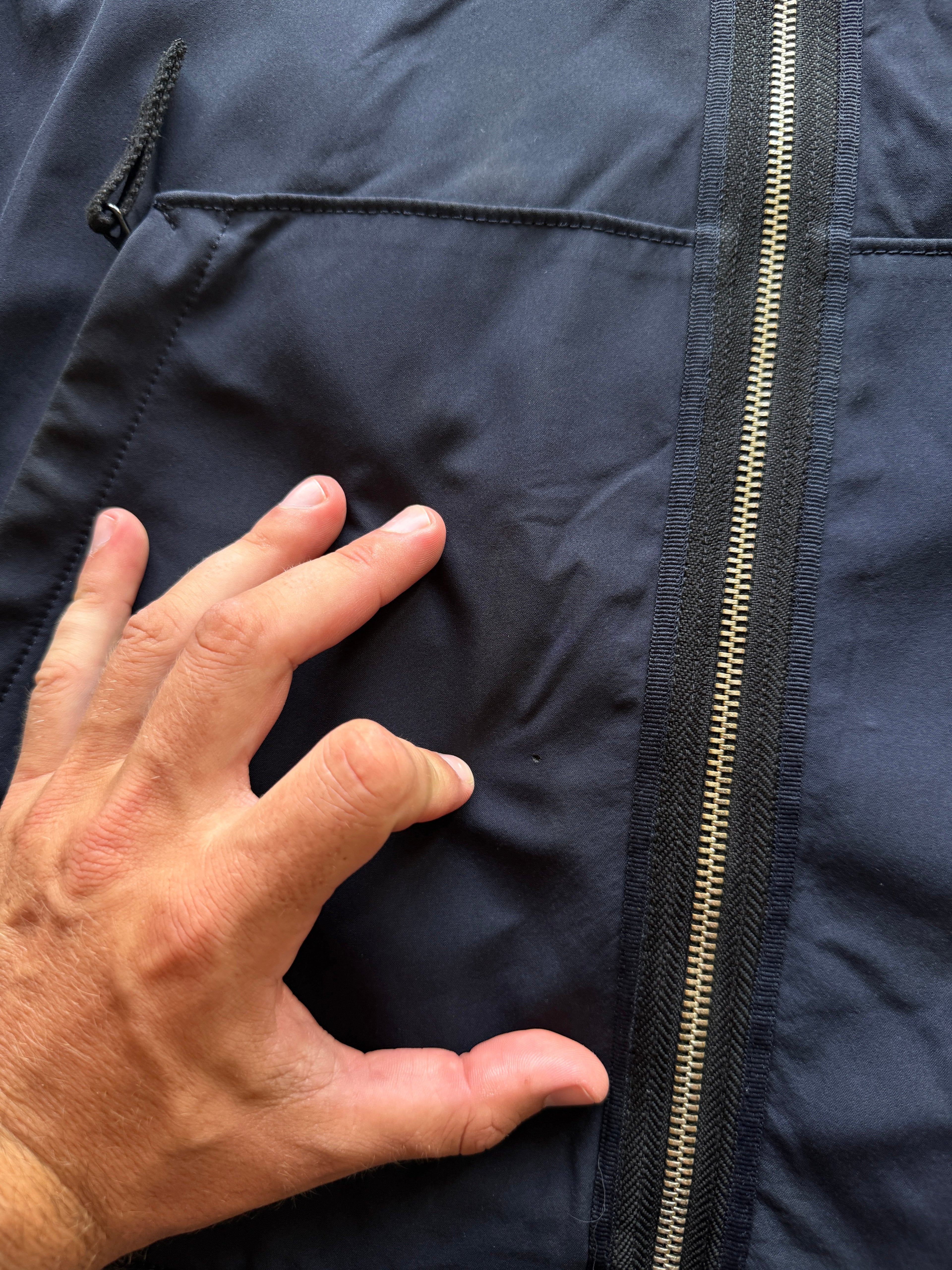 Stone Island Navy Soft Shell Jacket