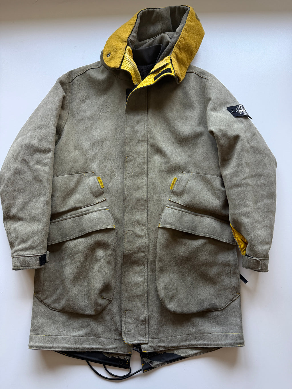 Stone Island Man Made Suede Jacket