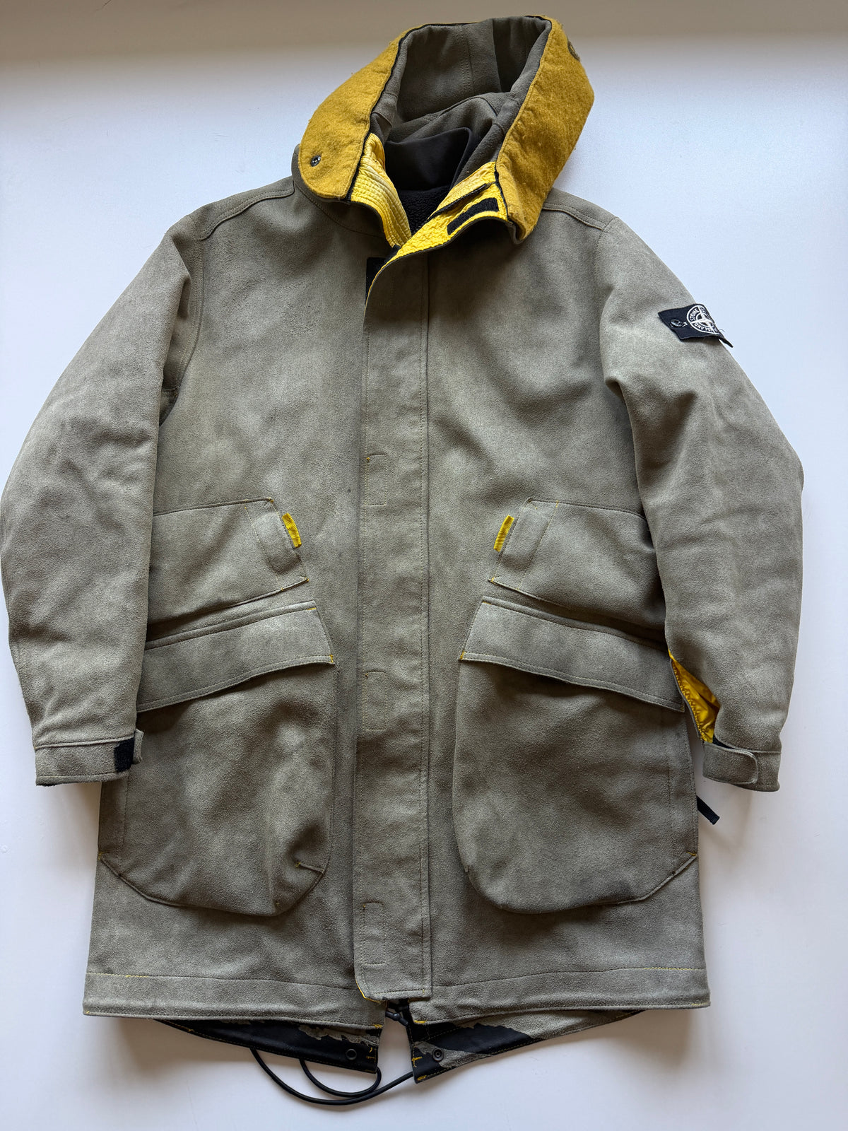 Stone Island Man Made Suede Jacket