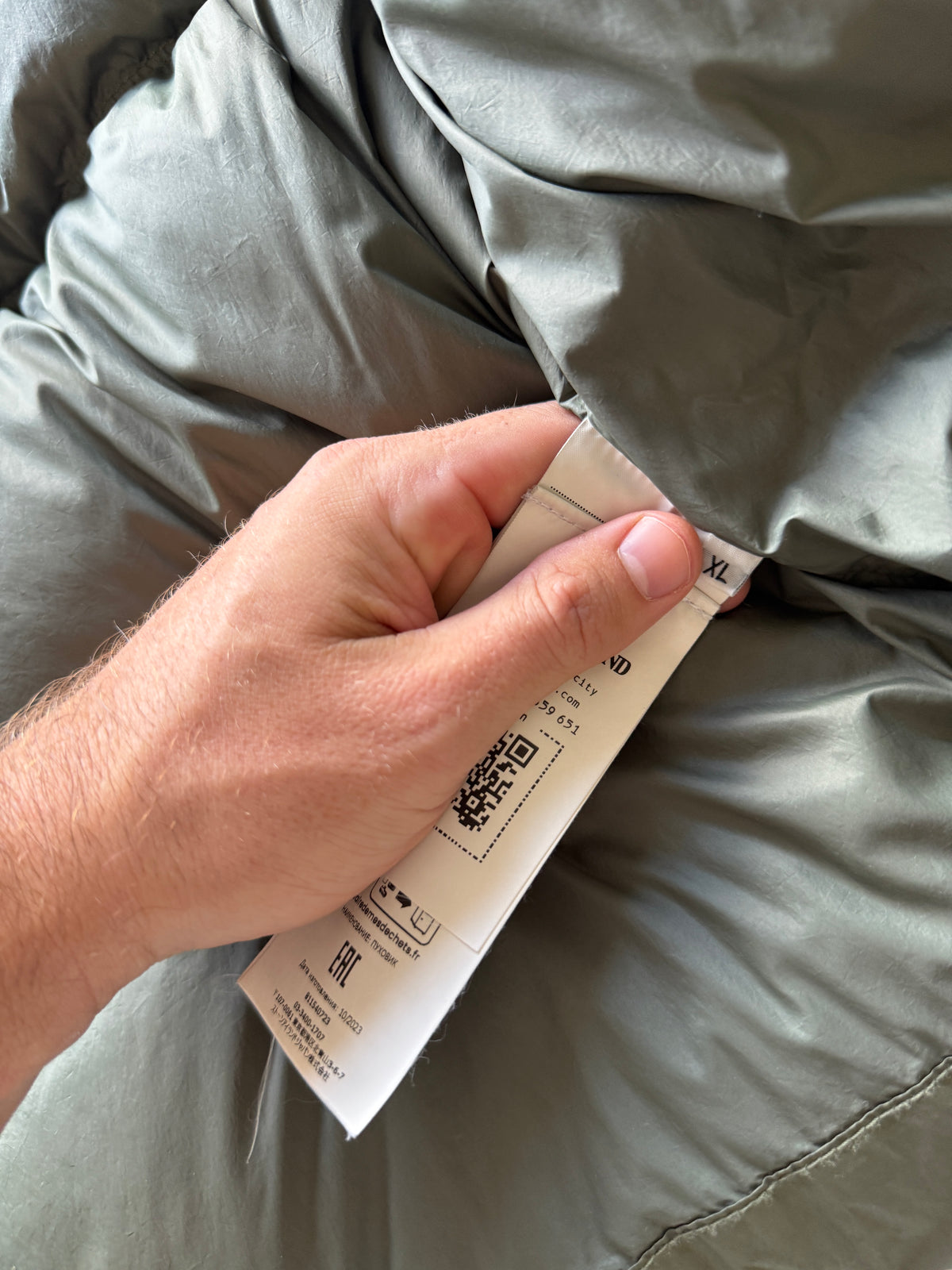 Stone Island Garment Dyed Down Jacket