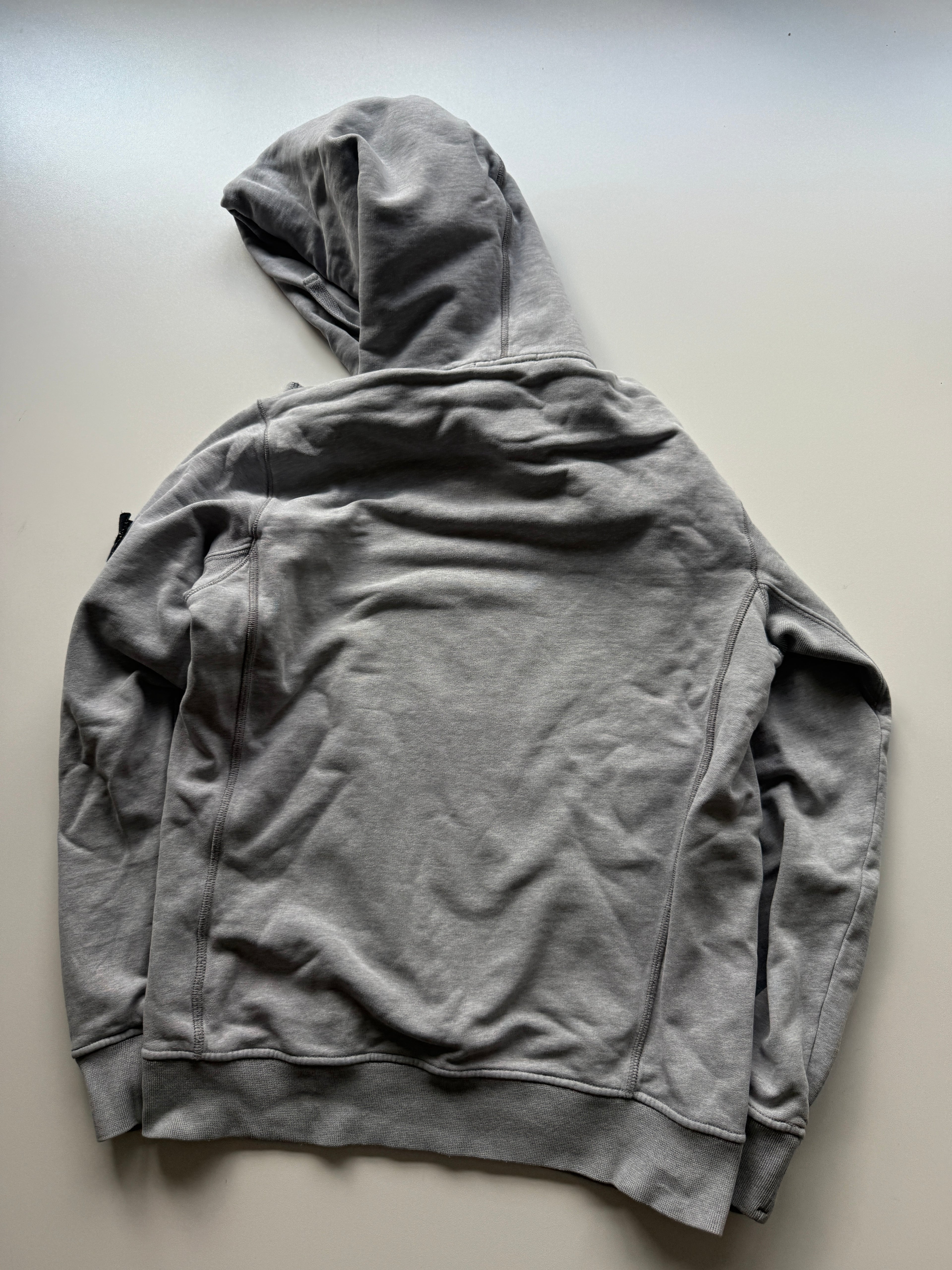 Stone Island Grey Hoodie