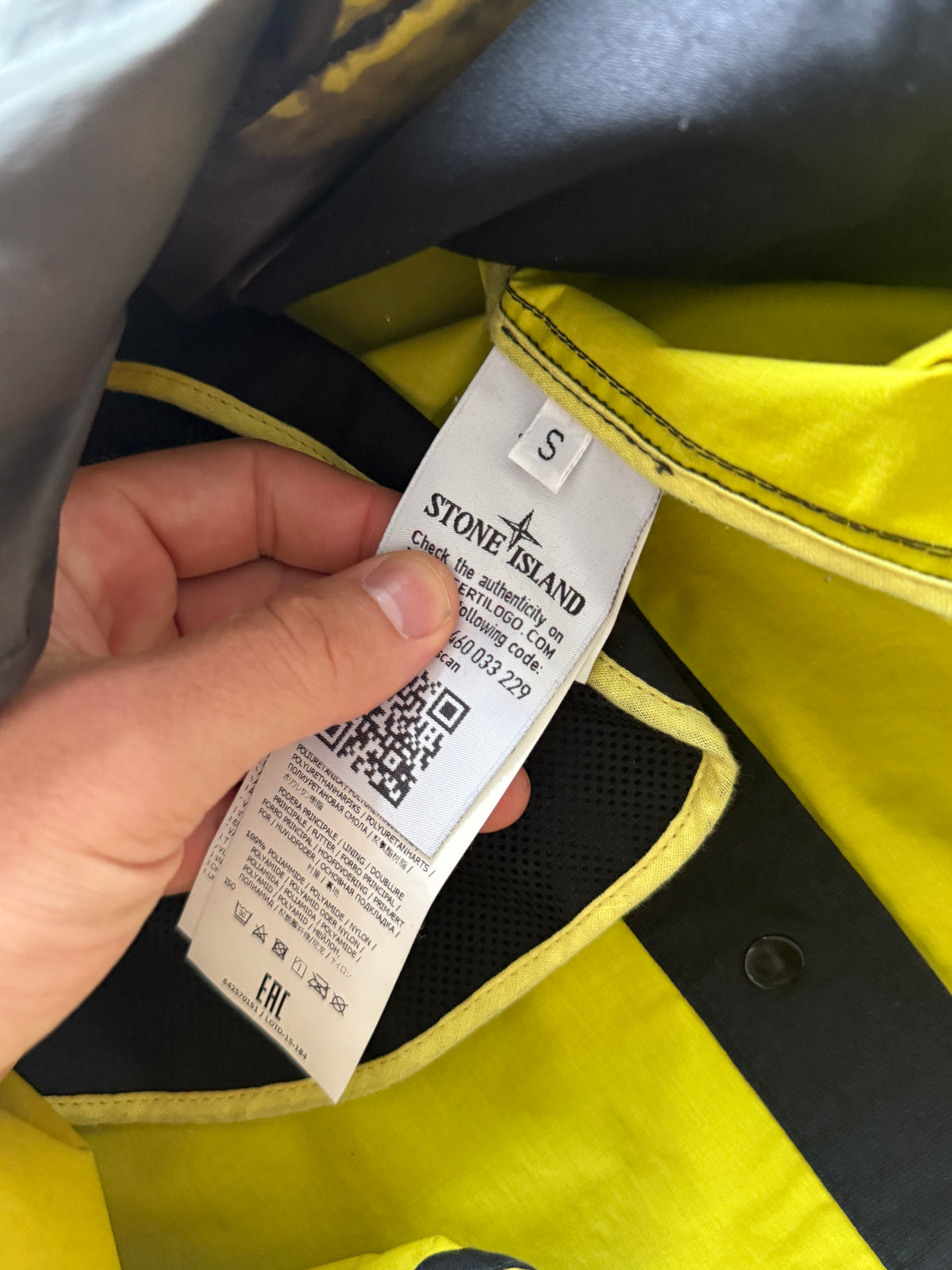 Stone Island X Supreme Heat Reactive Jacket